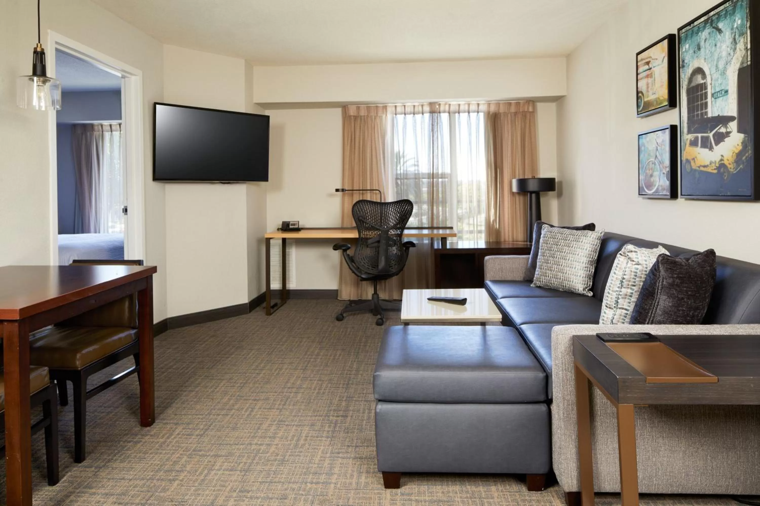 Living room in Residence Inn San Diego Carlsbad
