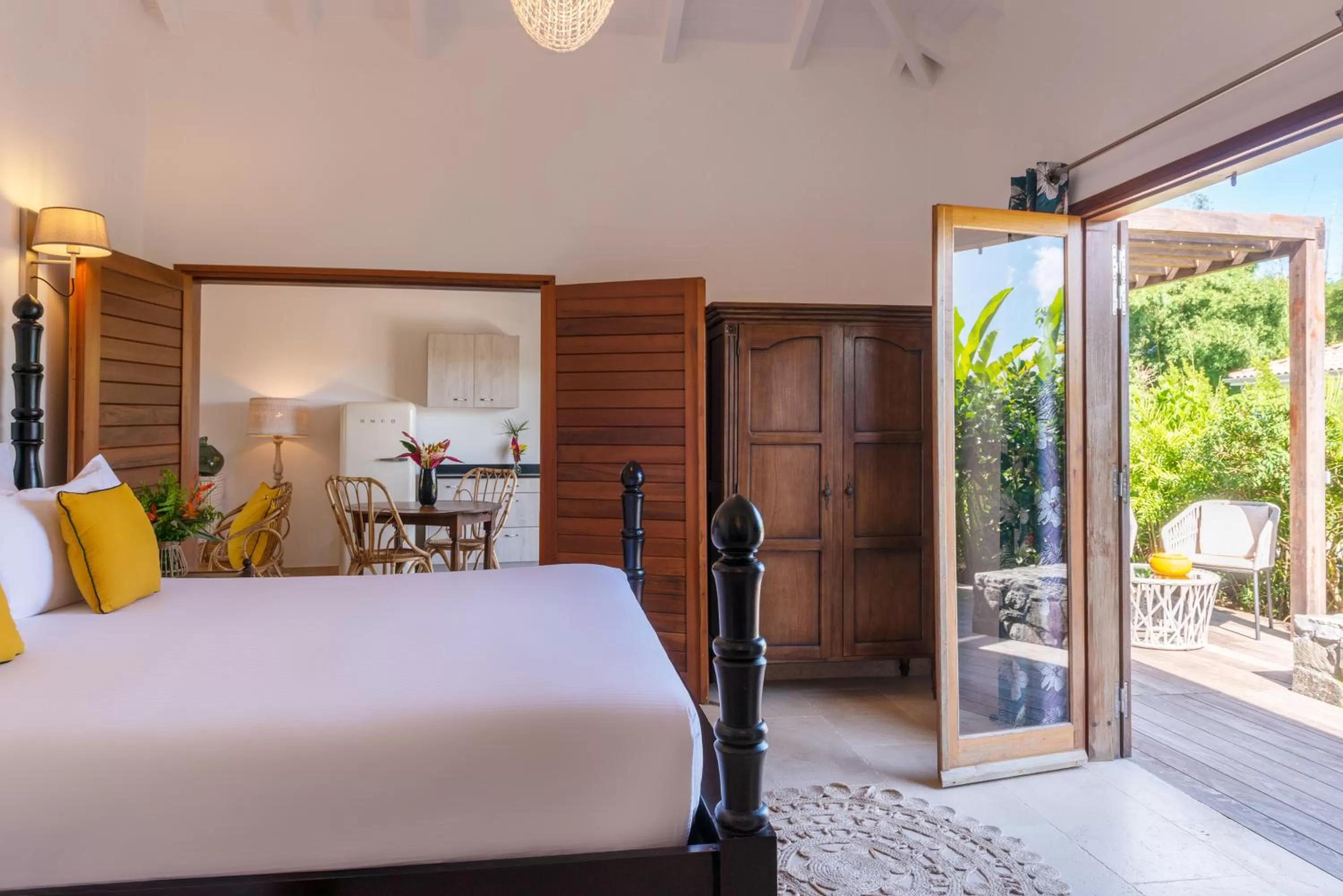 Bedroom, Bed in Habitation Saint Charles - Hôtel de Charme & Spa