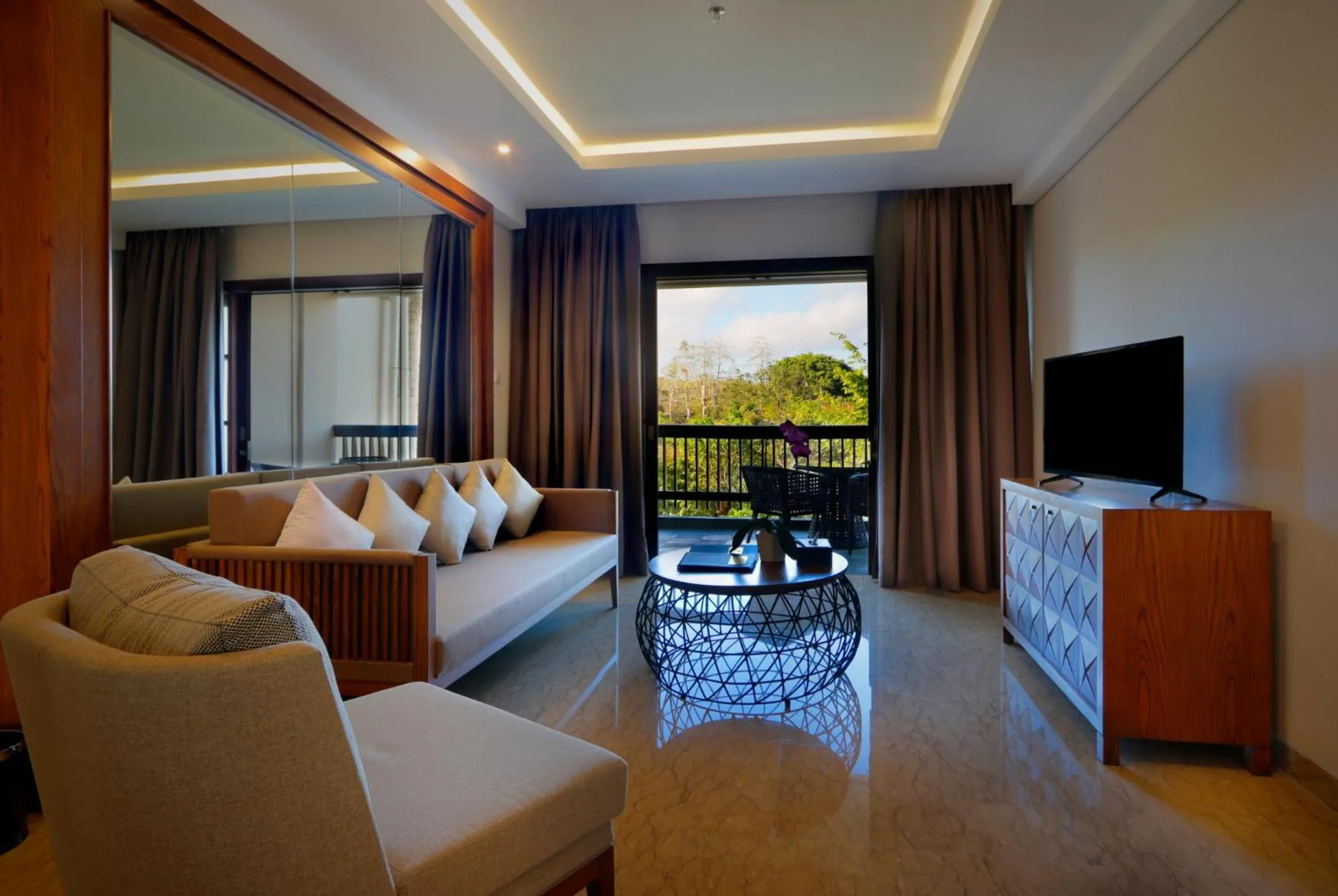 Living room in Royal Tulip Springhill Resort Jimbaran