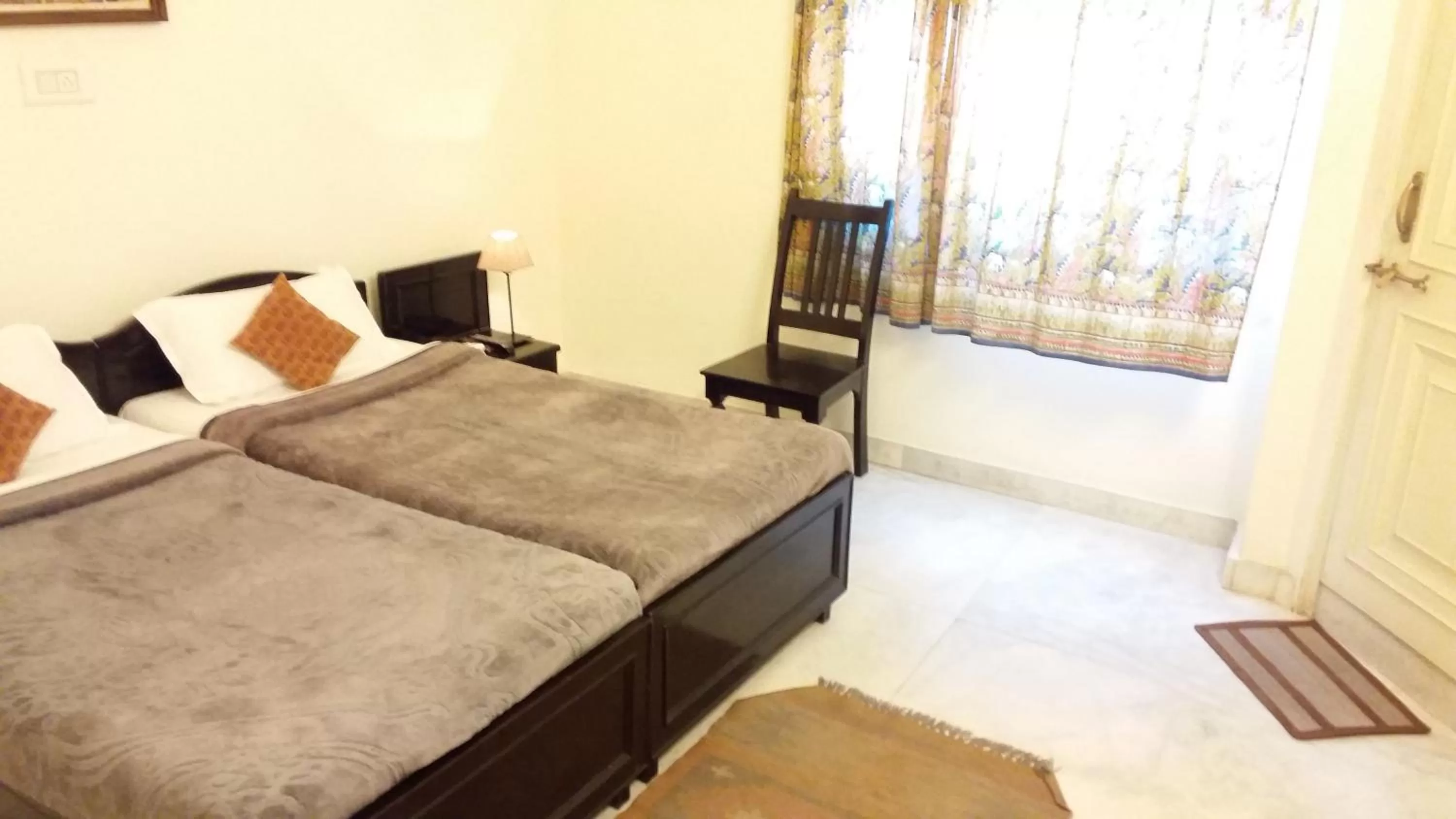 Bed in Hotel Pratap Bhawan