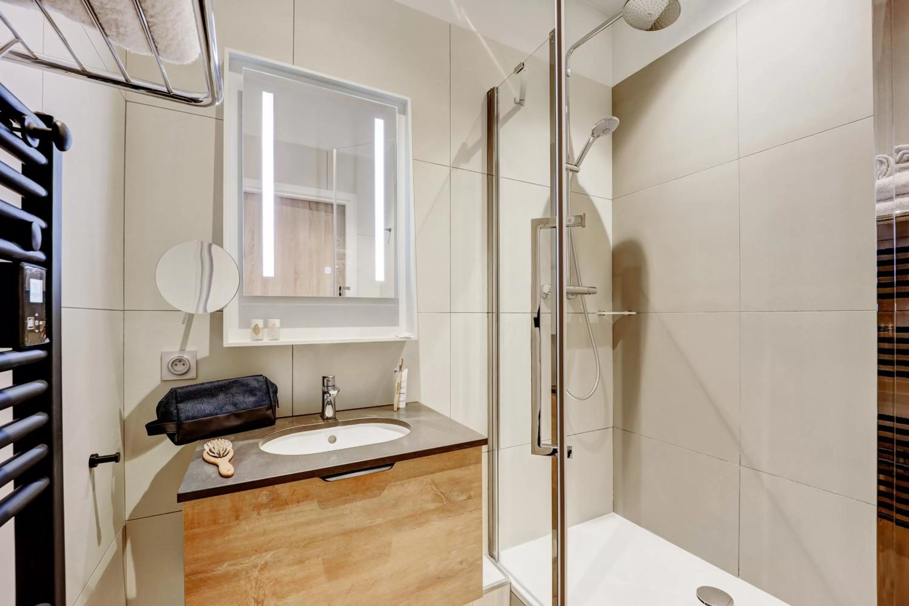 Shower in Résidence Pierre & Vacances Premium Presqu'Ile de la Touques