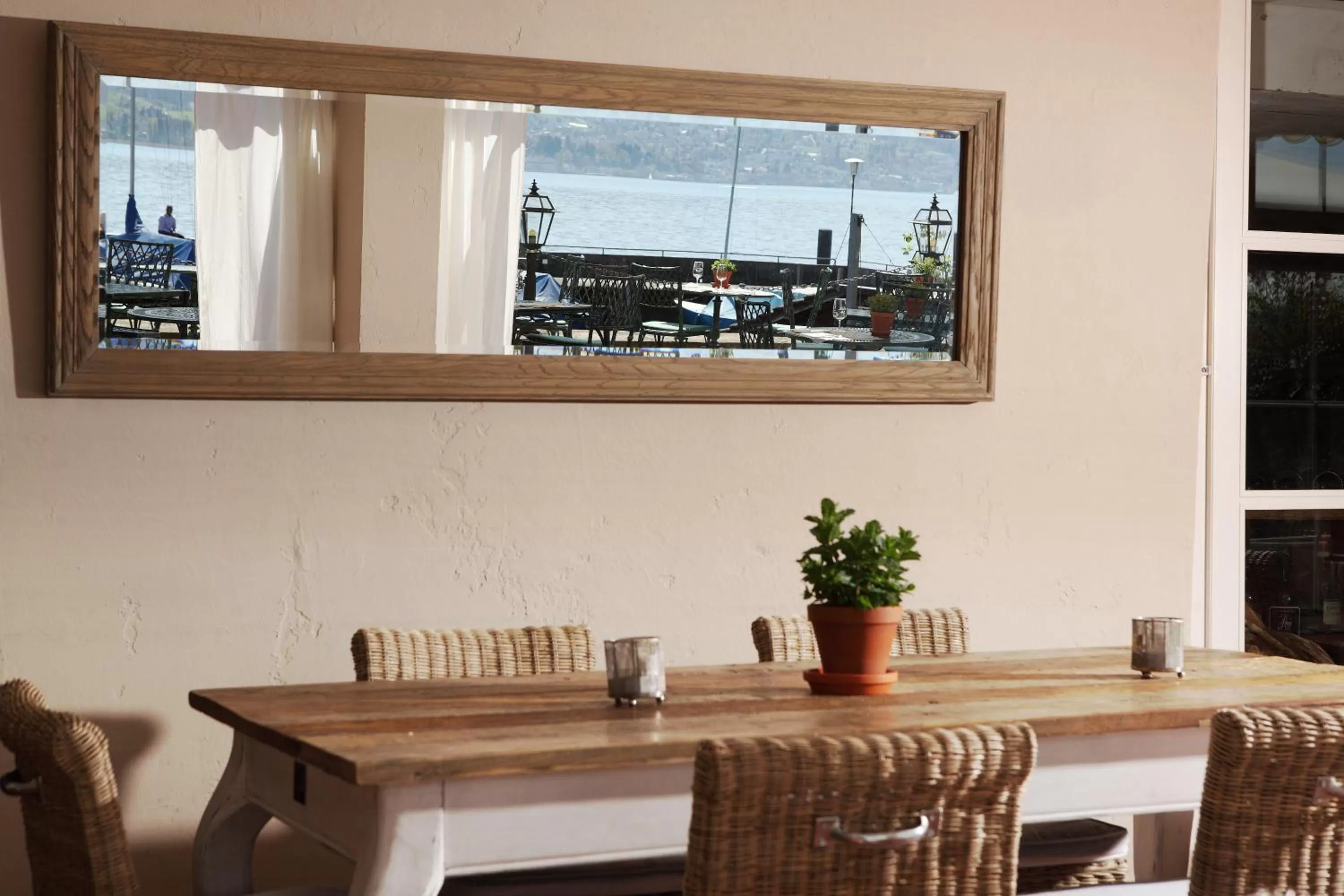 Restaurant/places to eat in Hotel Hirschen am See