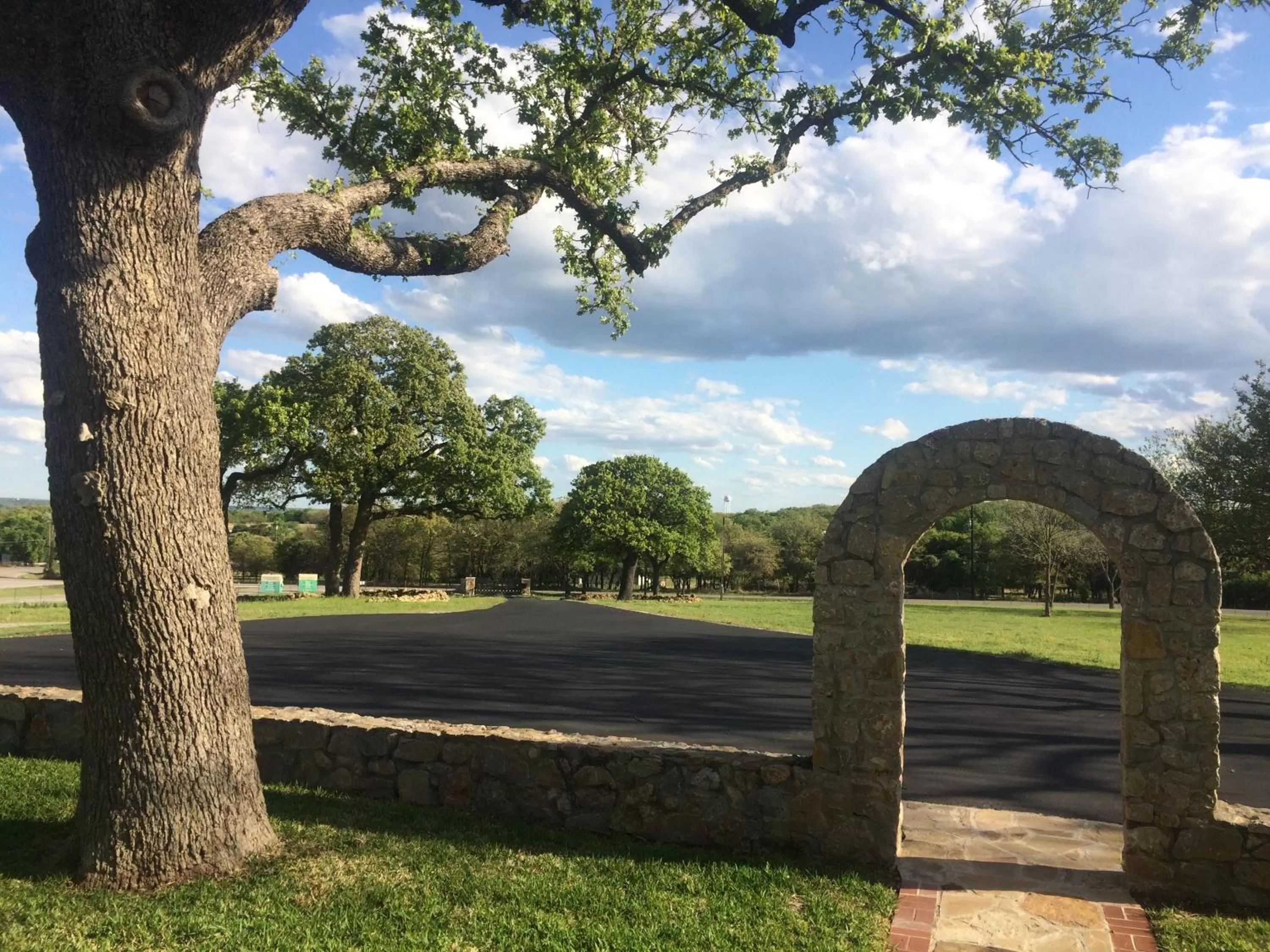 Street view in The Old Liberty Schoolhouse