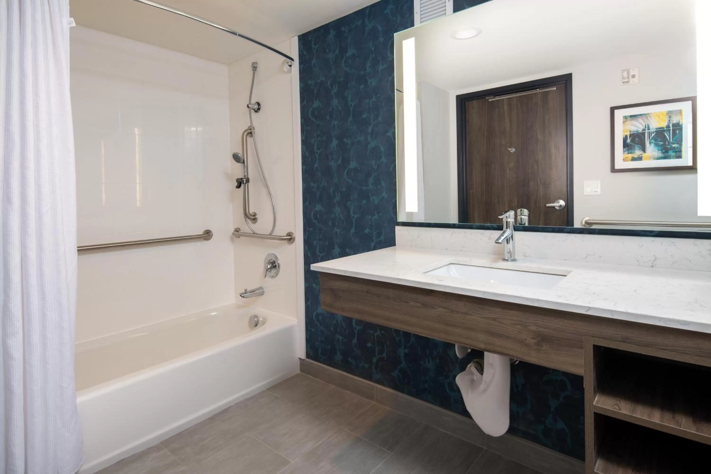 Bathroom in La Quinta Inn & Suites by Wyndham Spokane Downtown