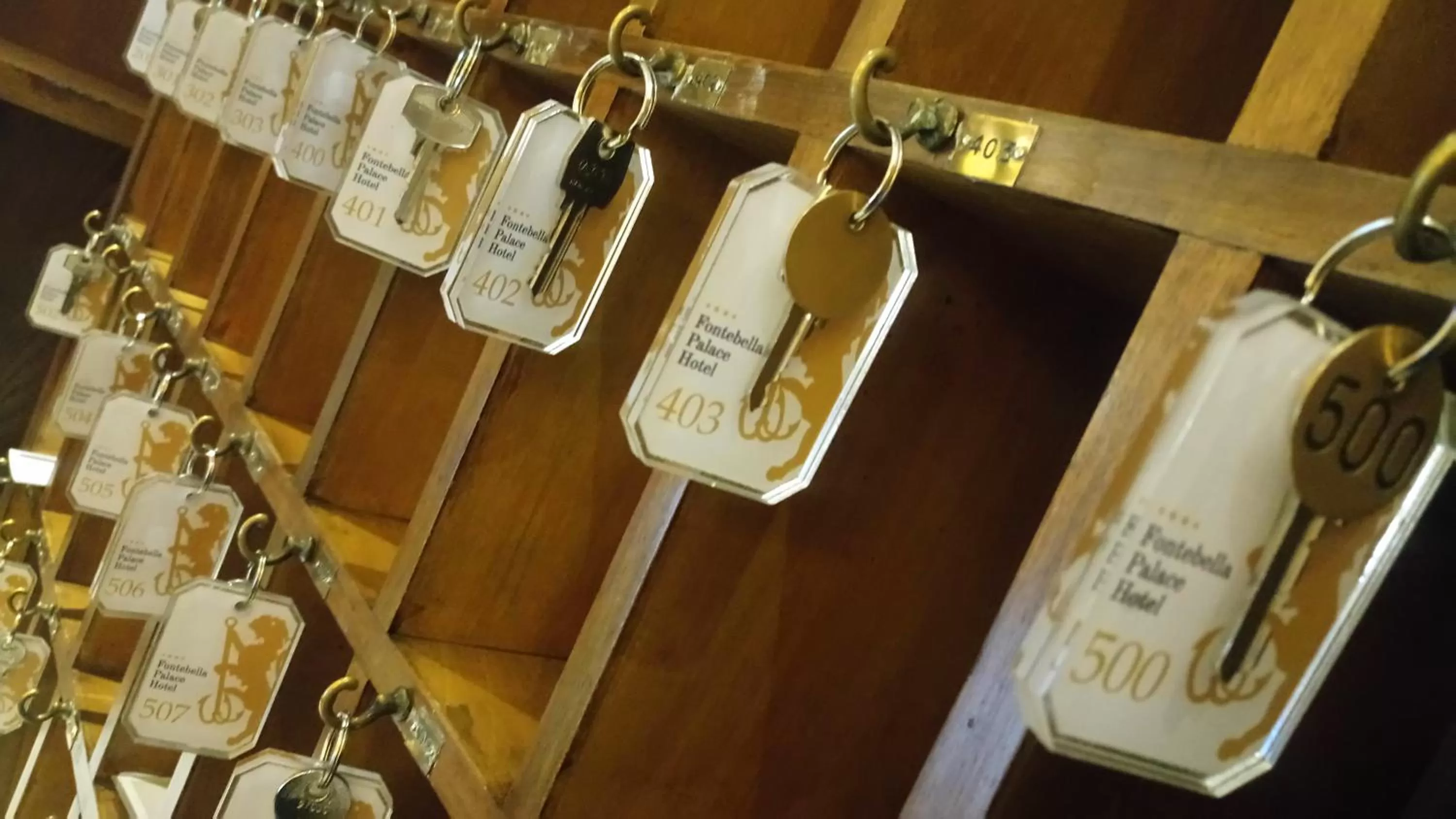 Decorative detail in Hotel Fontebella