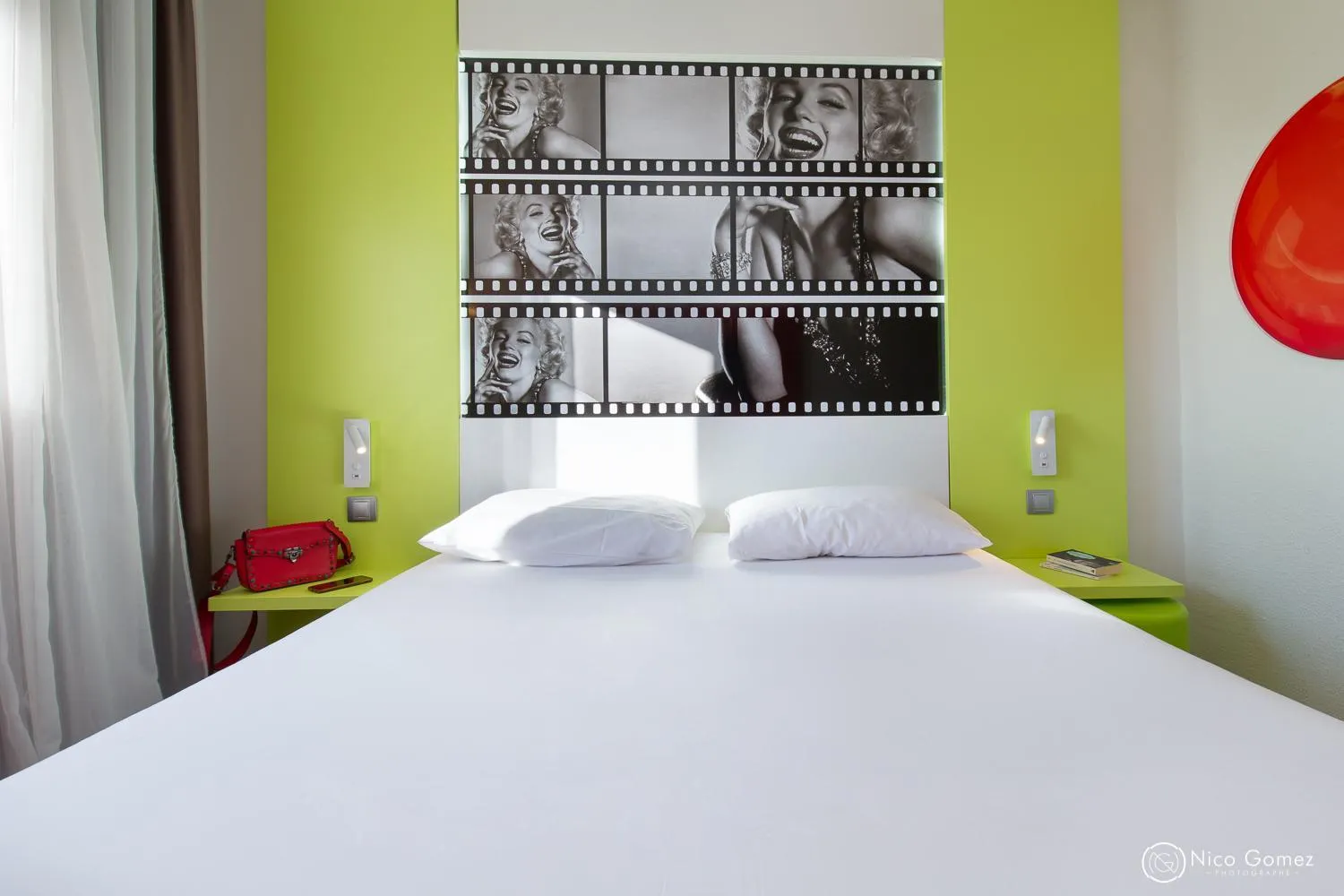 Bed in ibis Styles Cannes Le Cannet
