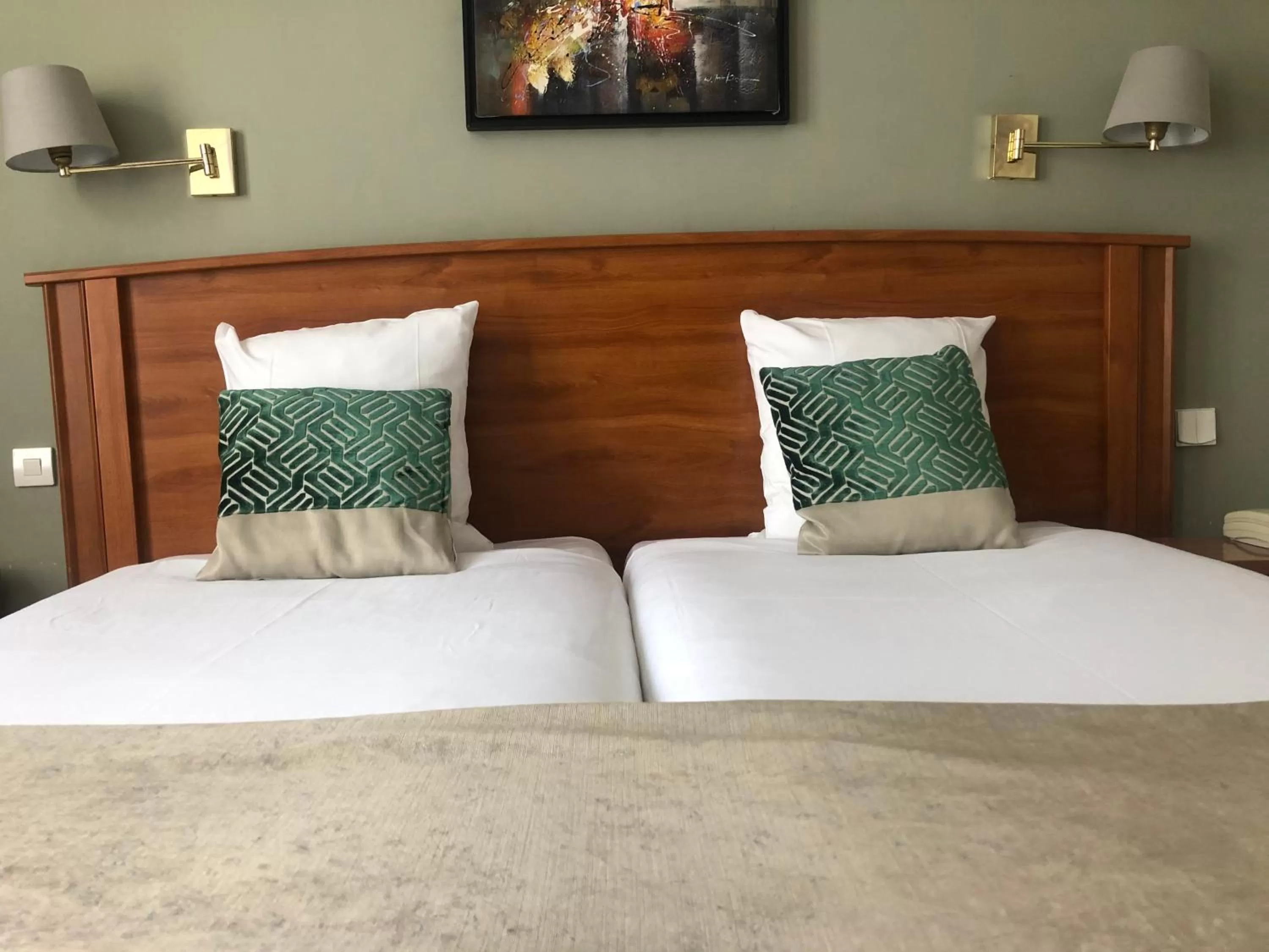 Decorative detail, Bed in Hotel Corona -Rodier-