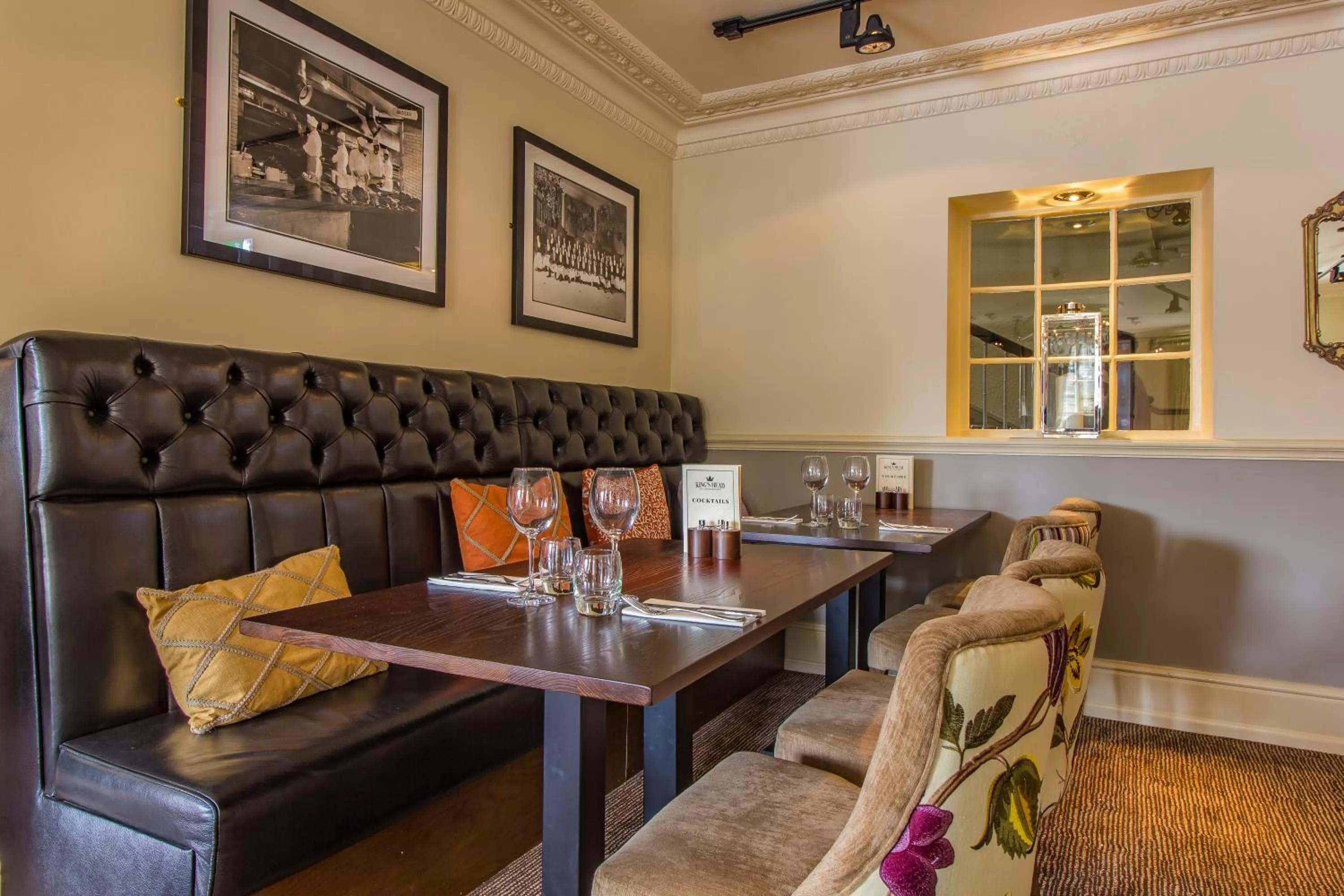 Dining area in The Kings Head Hotel, Richmond, North Yorkshire - The Coaching Inn Group