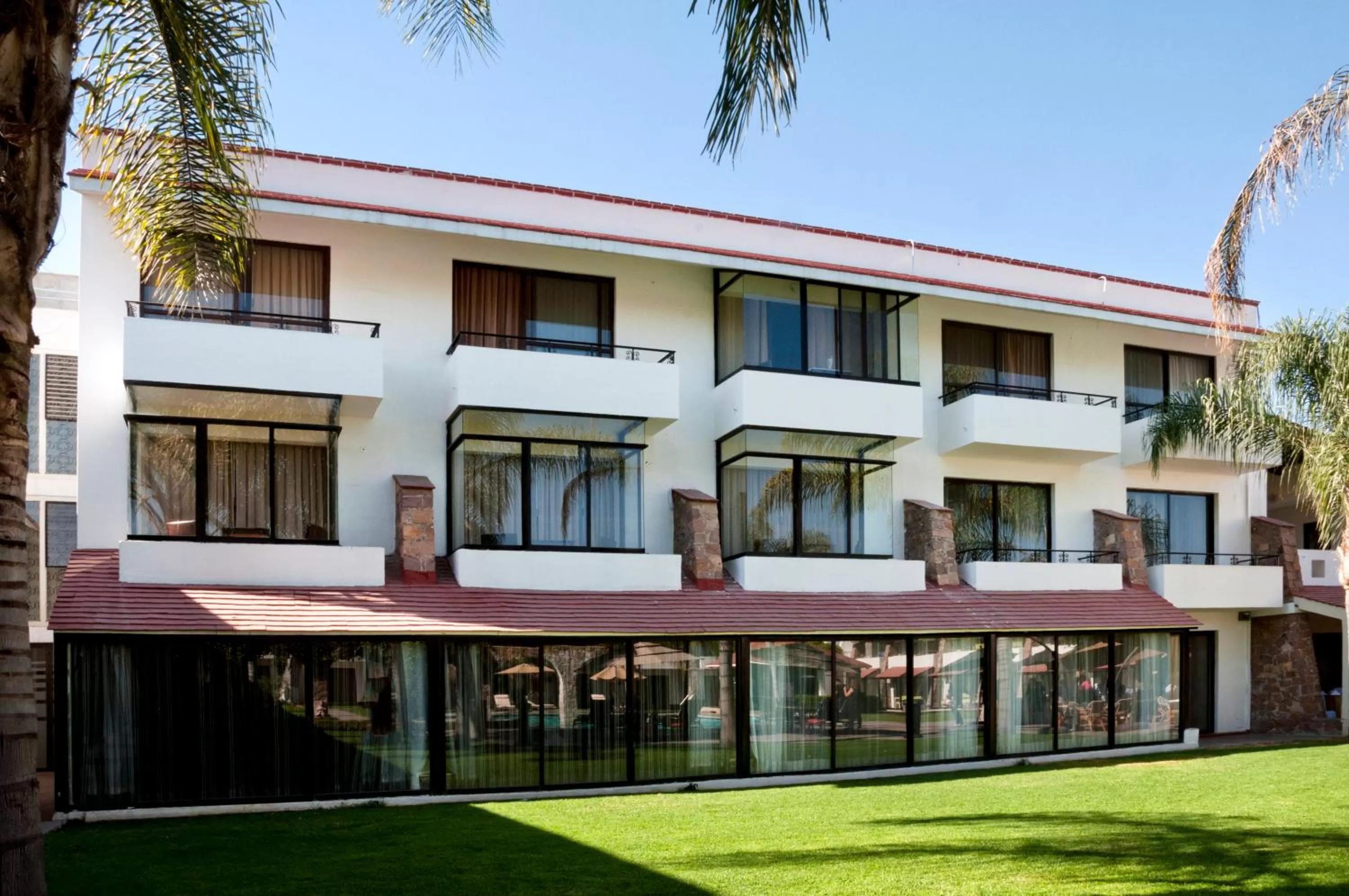 Garden in Real de Minas Poliforum