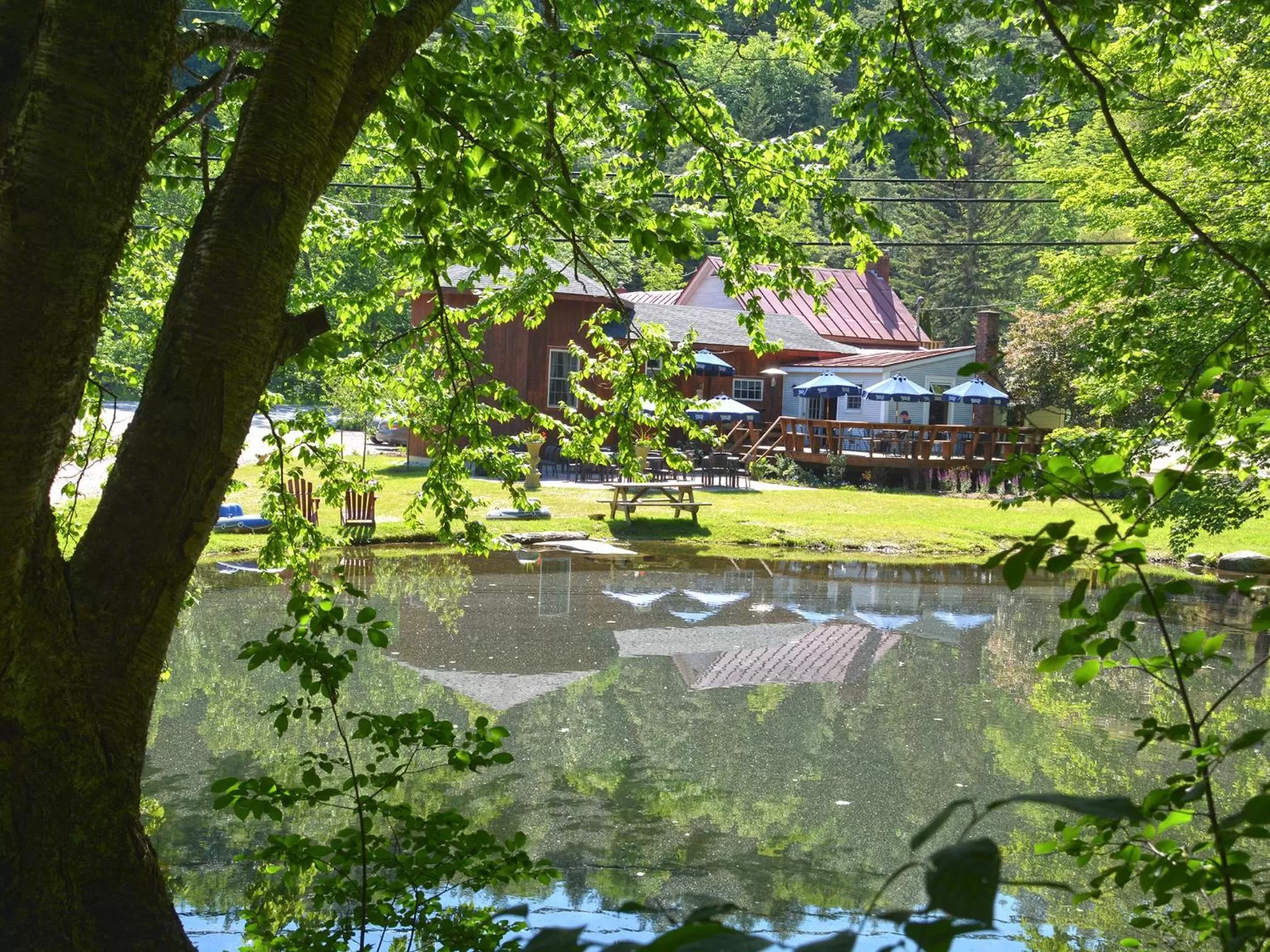 Property building in Hyde Away Inn