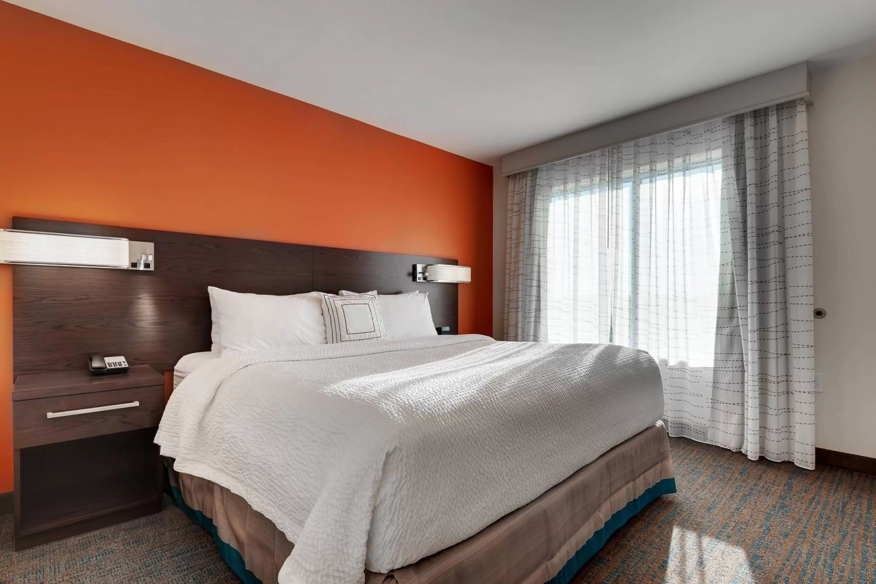 Bedroom, Bed in Residence Inn by Marriott Austin Airport