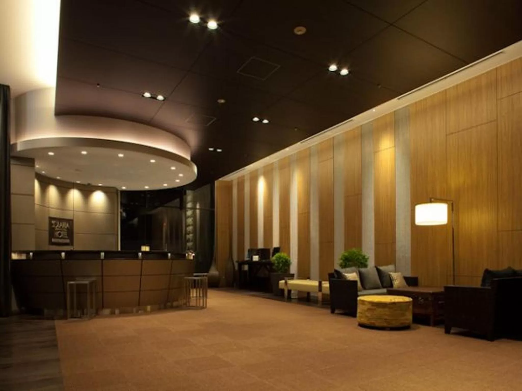 Lobby or reception in Solaria Nishitetsu Hotel Kagoshima