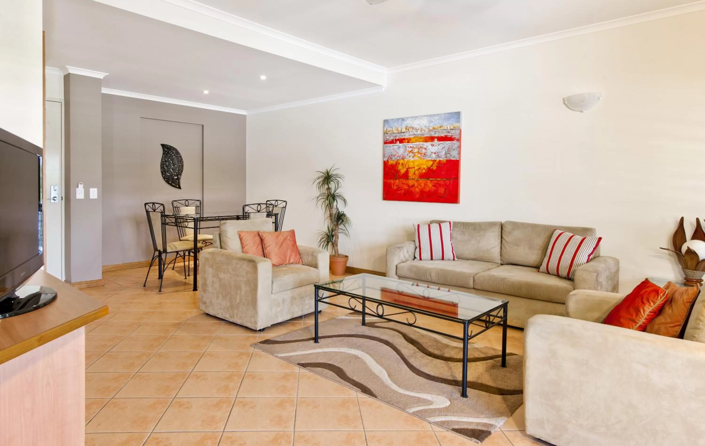 Living room in Mantra in the Village