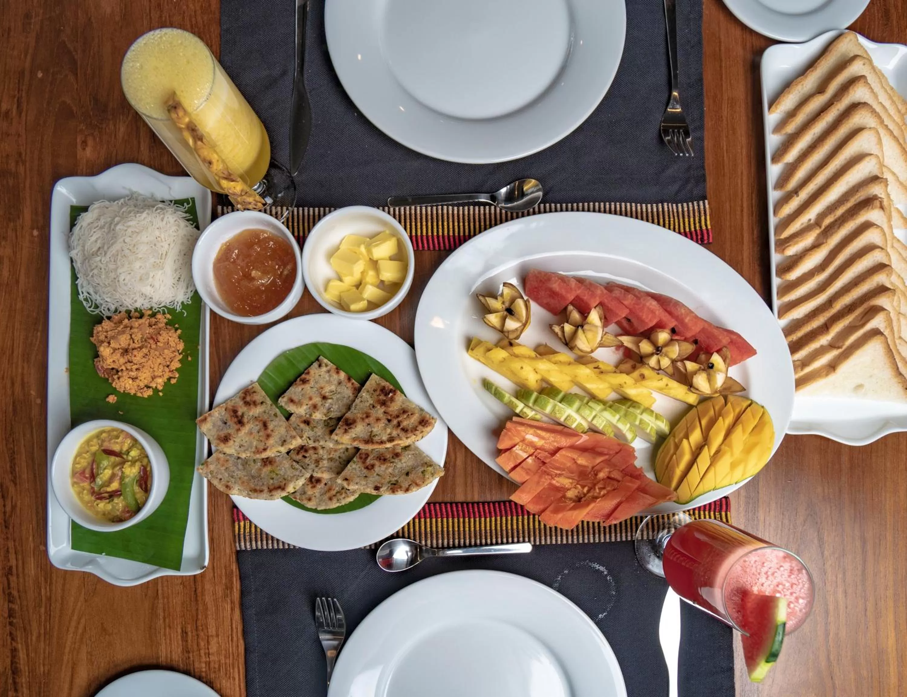 Breakfast in Ayur Ayur Resort & Ayurveda Retreat