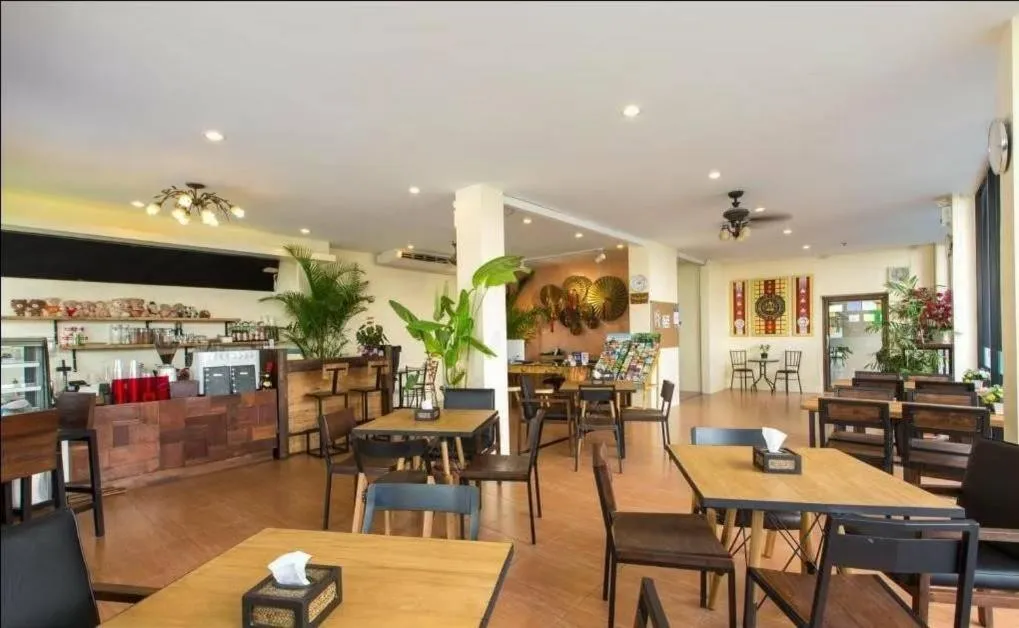 Seating area in Chiang Mai Waroros Boutique Hotel