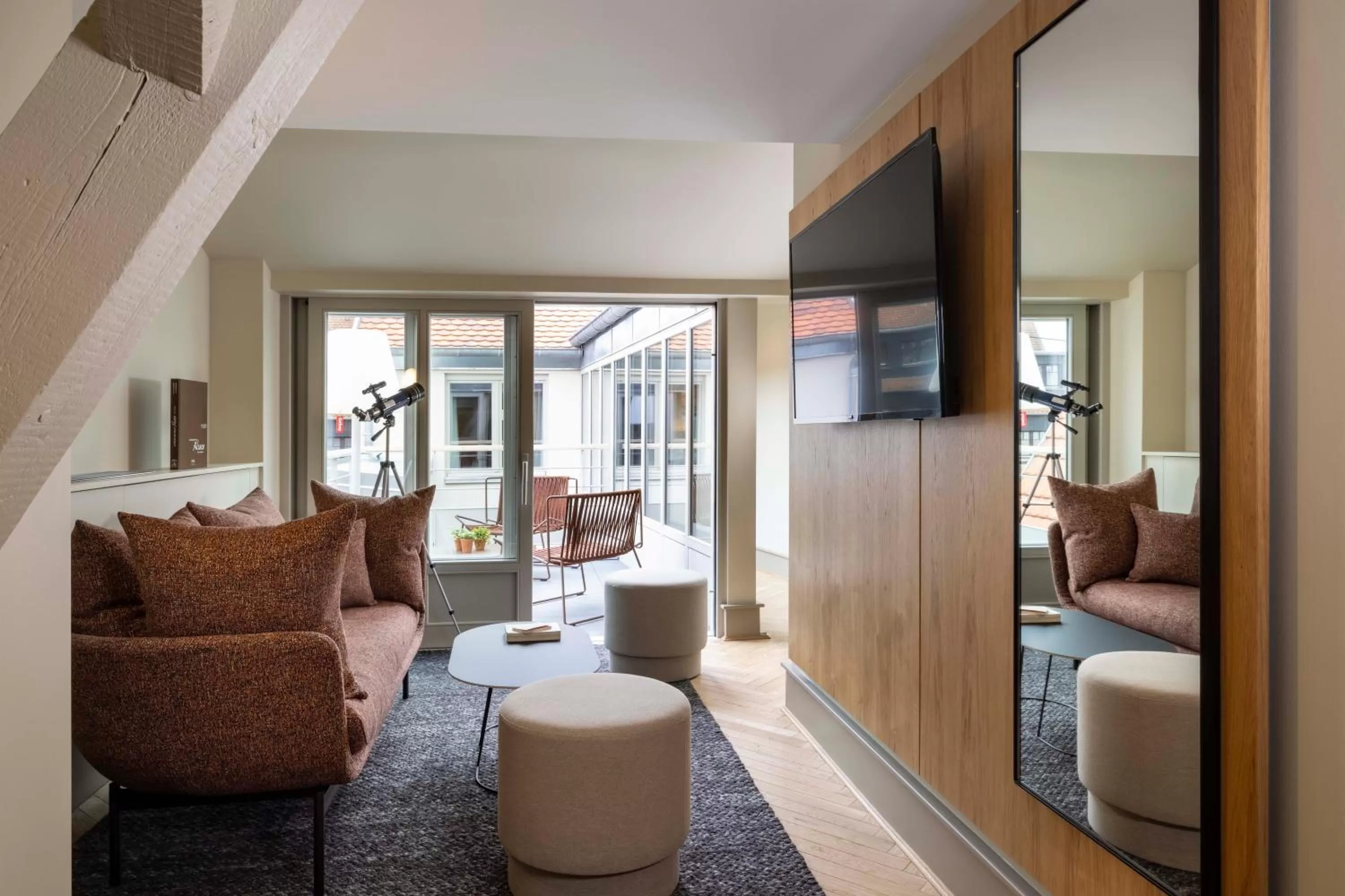 TV and multimedia in Hotel La Diligence