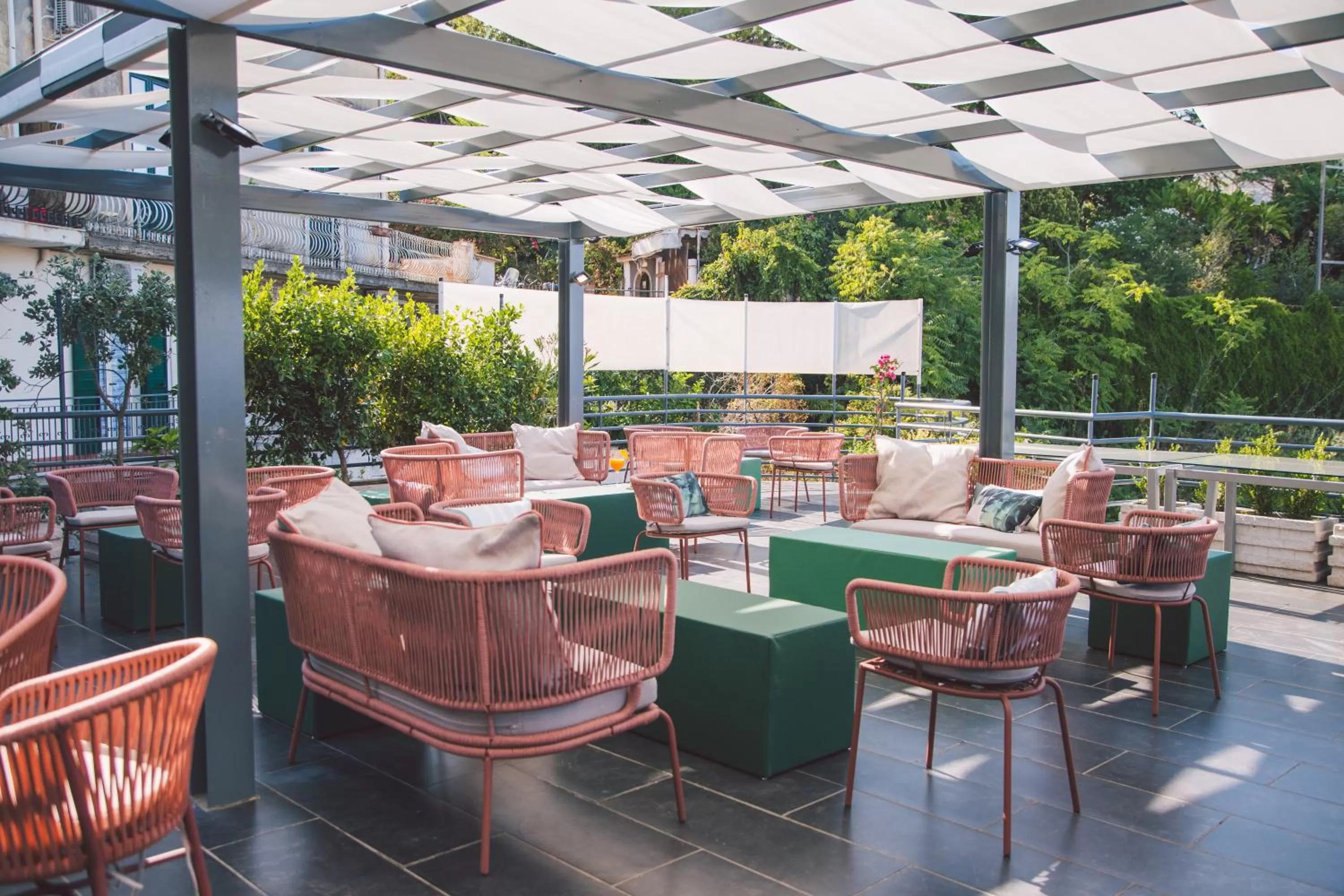 Balcony/Terrace in Taormina Palace Hotel