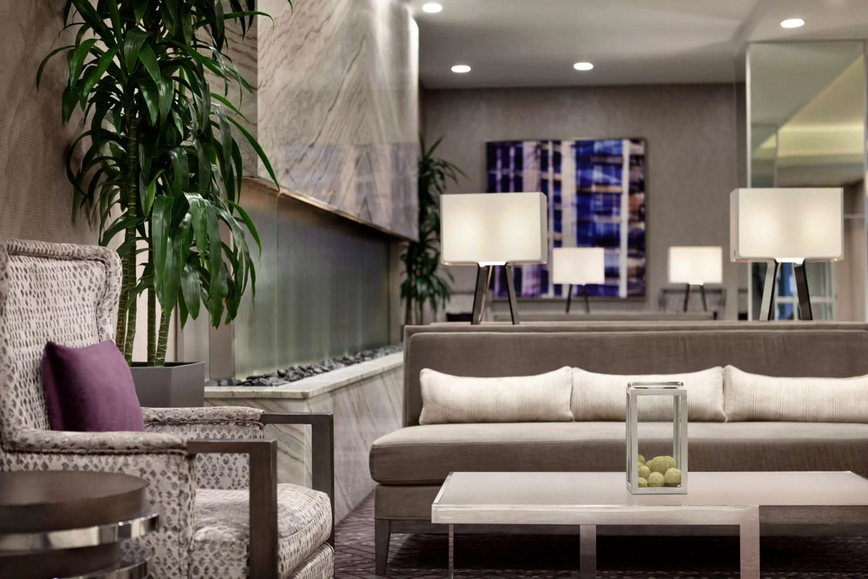 Lobby or reception in Embassy Suites by Hilton Charlotte Uptown
