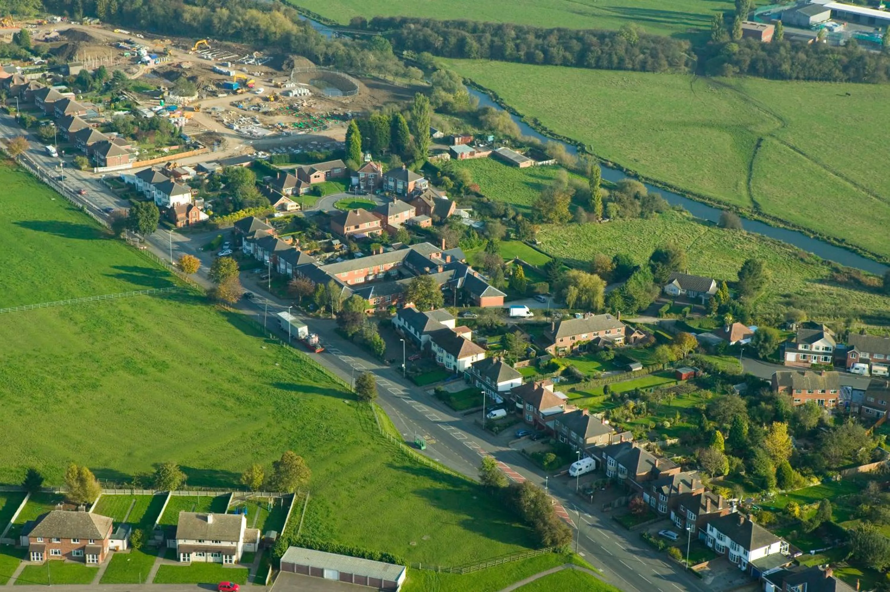 Bird's eye view in Best Western Sysonby Knoll Hotel
