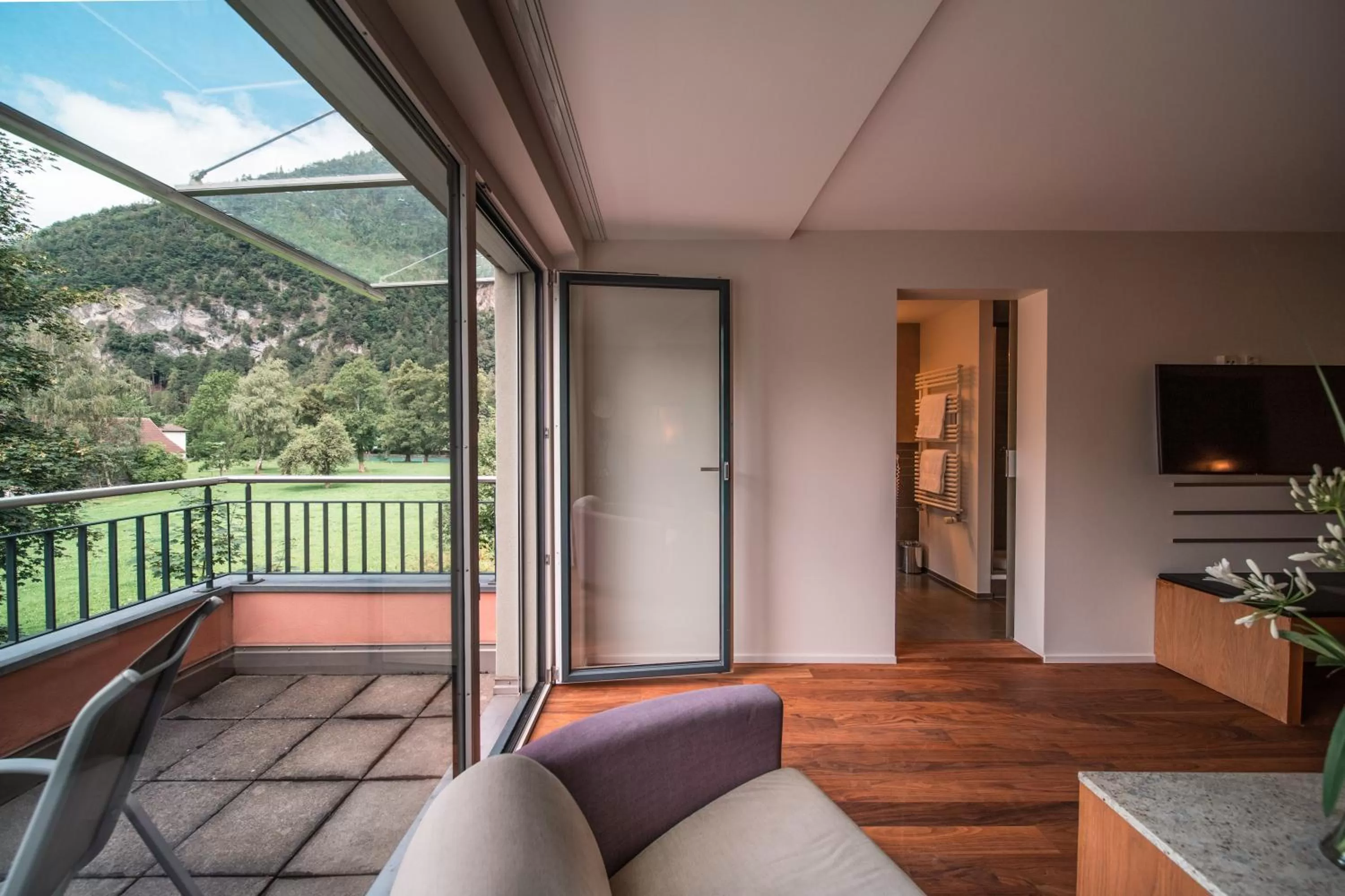 Balcony/Terrace in Royal St. Georges Hotel Interlaken - MGallery Collection