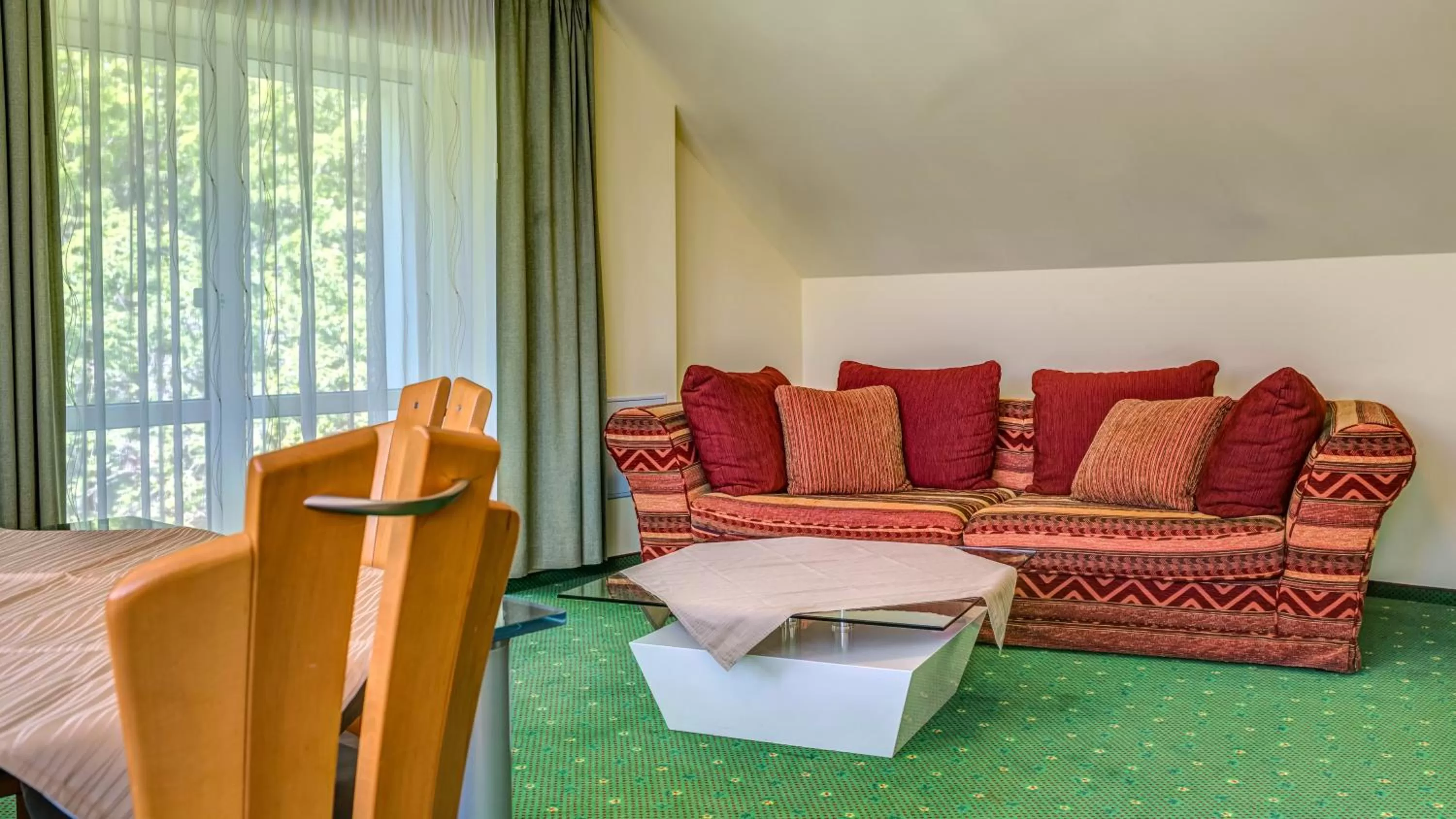 Living room, Seating Area in Hotel & Pension Traumblick