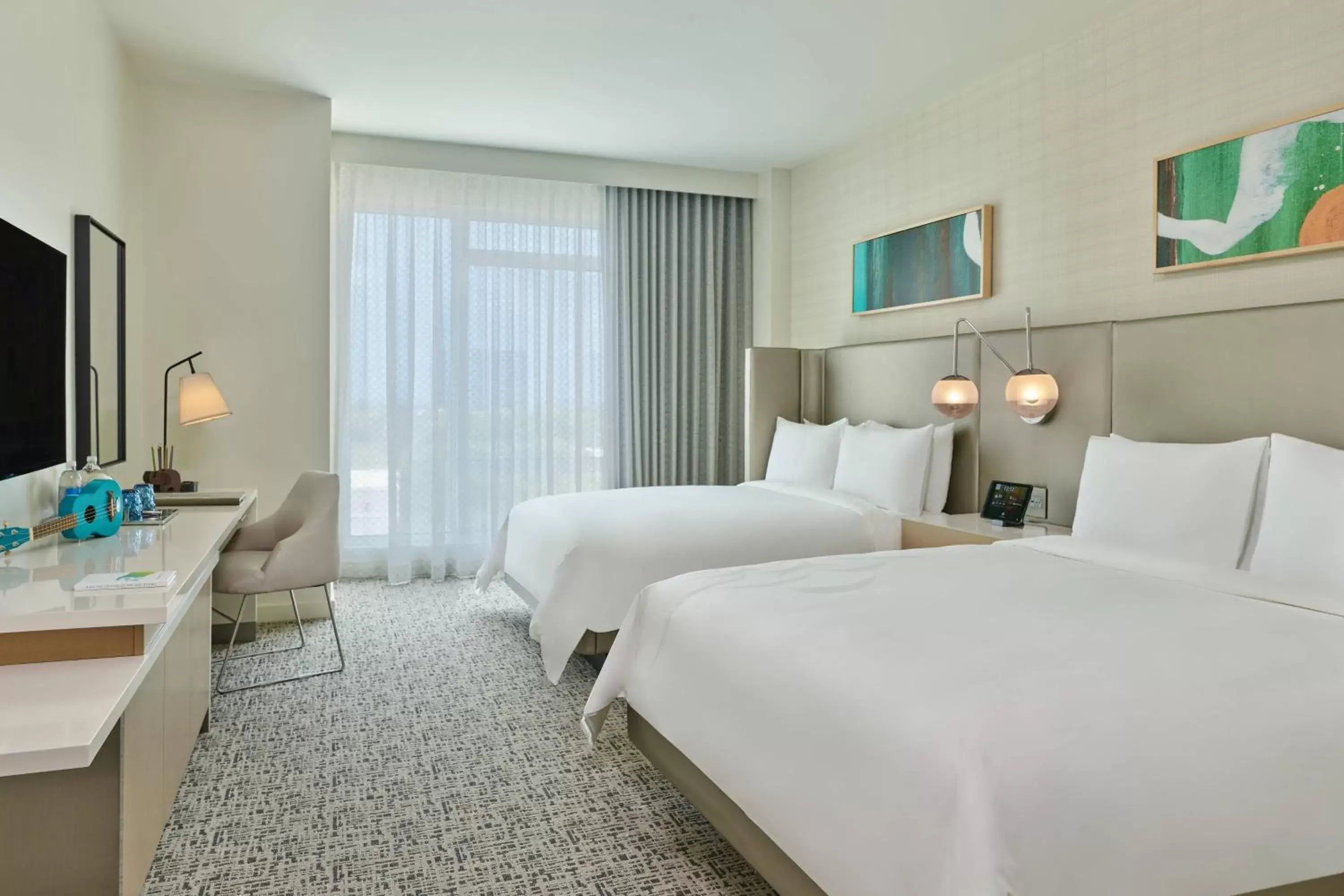 Queen Room with Two Queen Beds - Limited View in Art Ovation Hotel, Autograph Collection Queen Room with Two Queen Beds - Limited View in Art Ovation Hotel, Autograph Collection