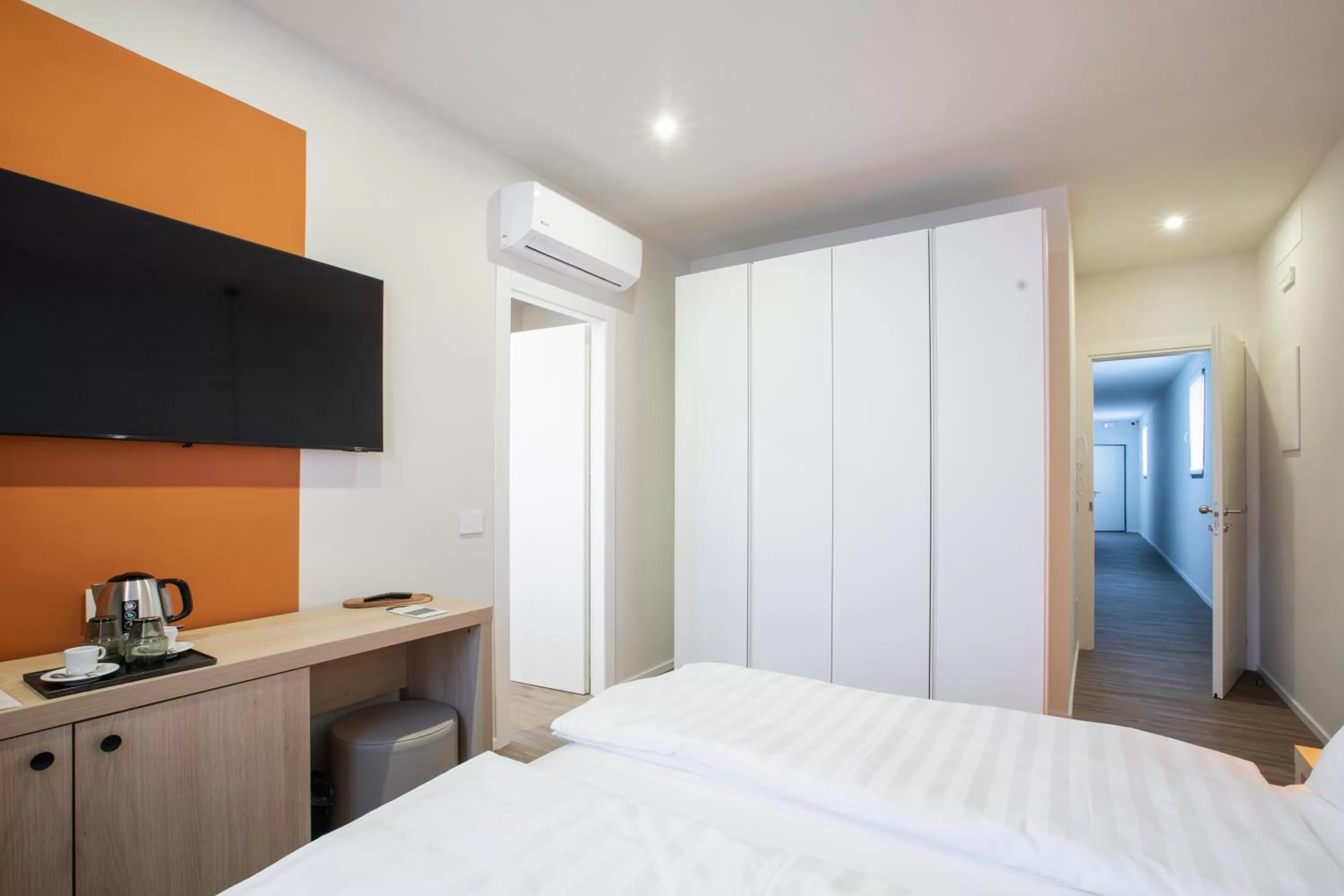 Bed in Ah Villaglori Boutique Apartments