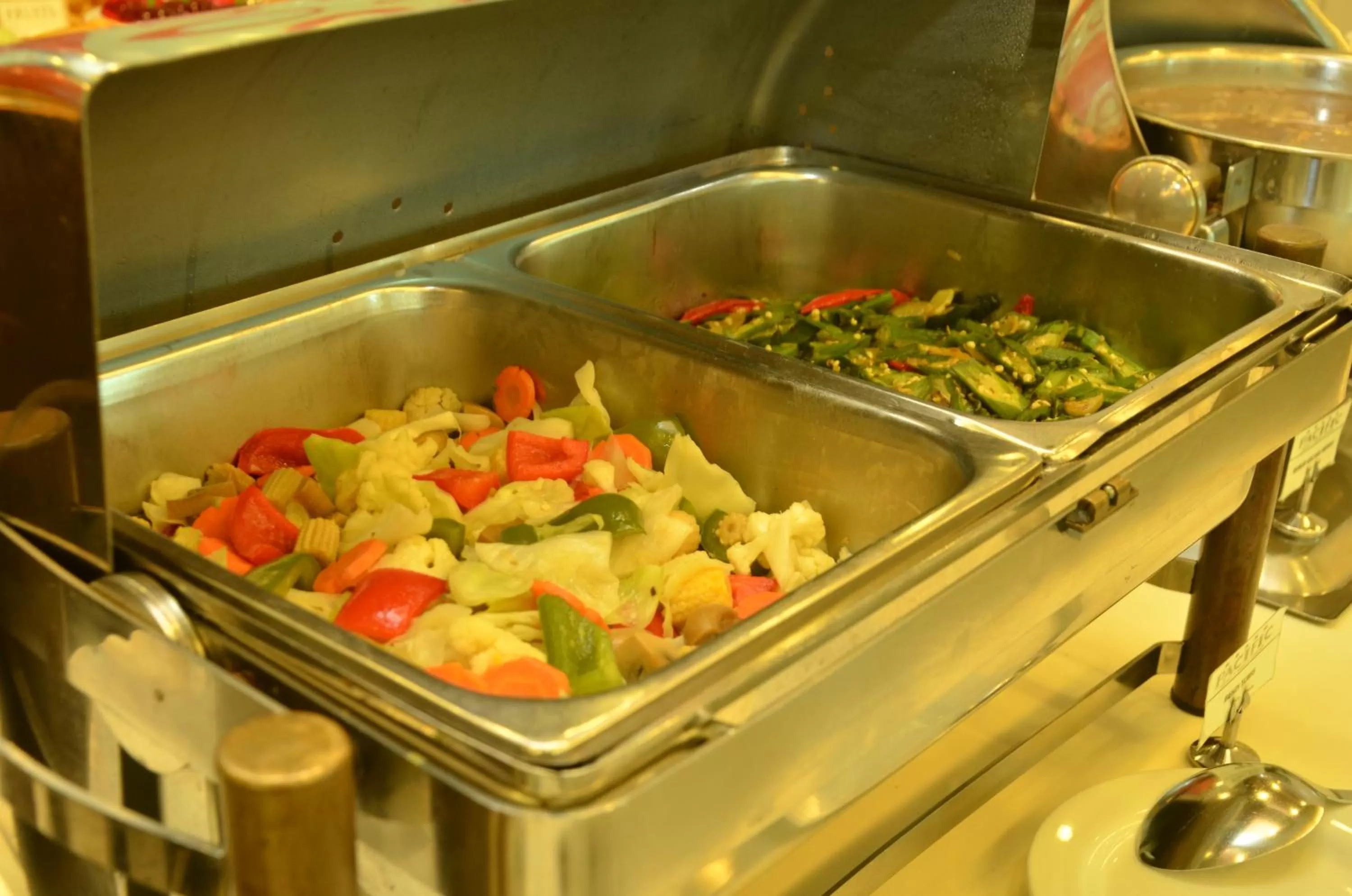 Food close-up in Grand Pacific Hotel PWTC