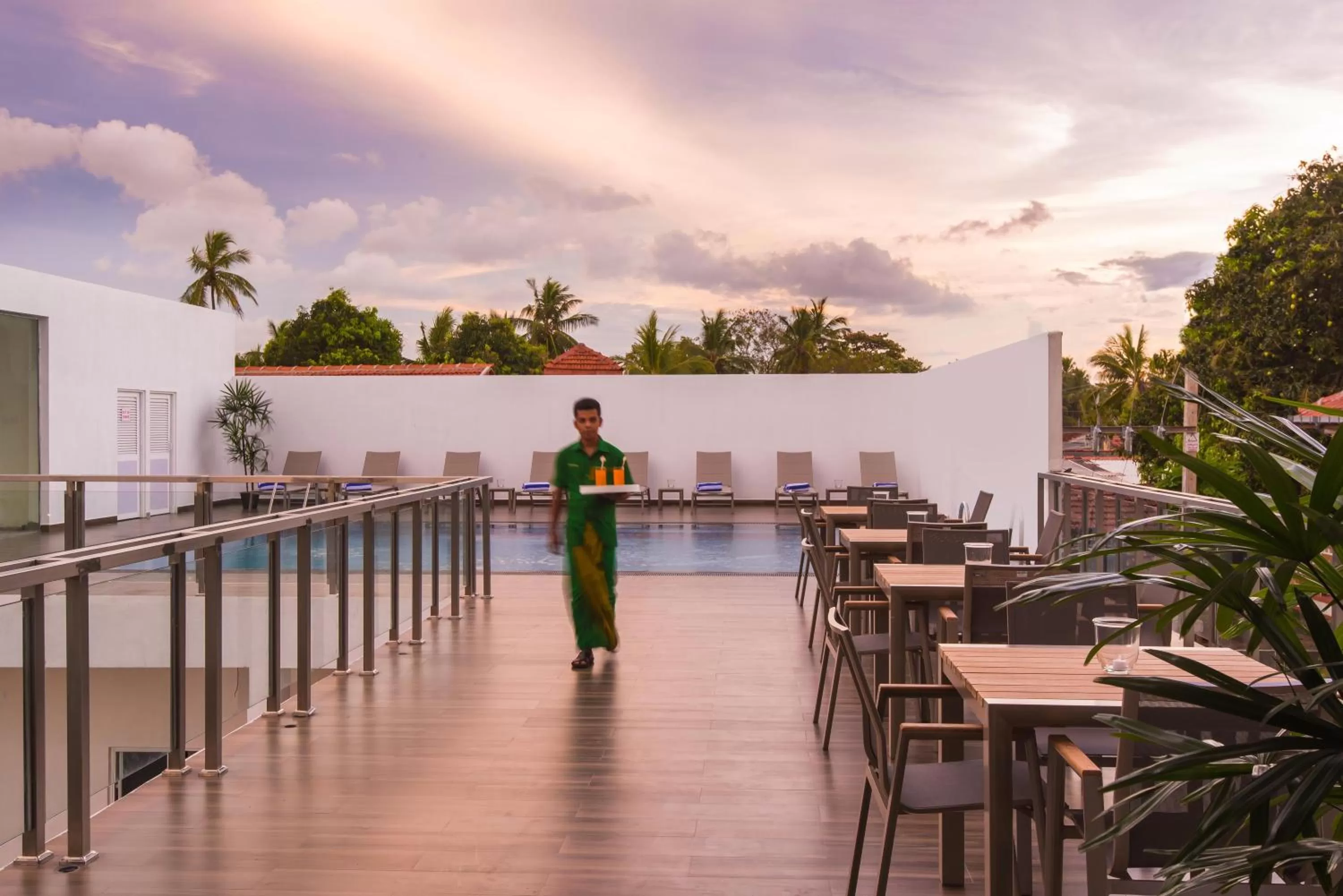 Swimming pool in NorthGate Jaffna