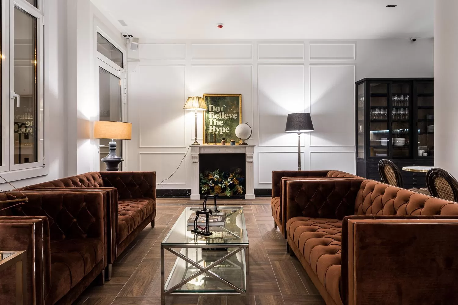 Living room in Villa Eugenia Boutique Hotel