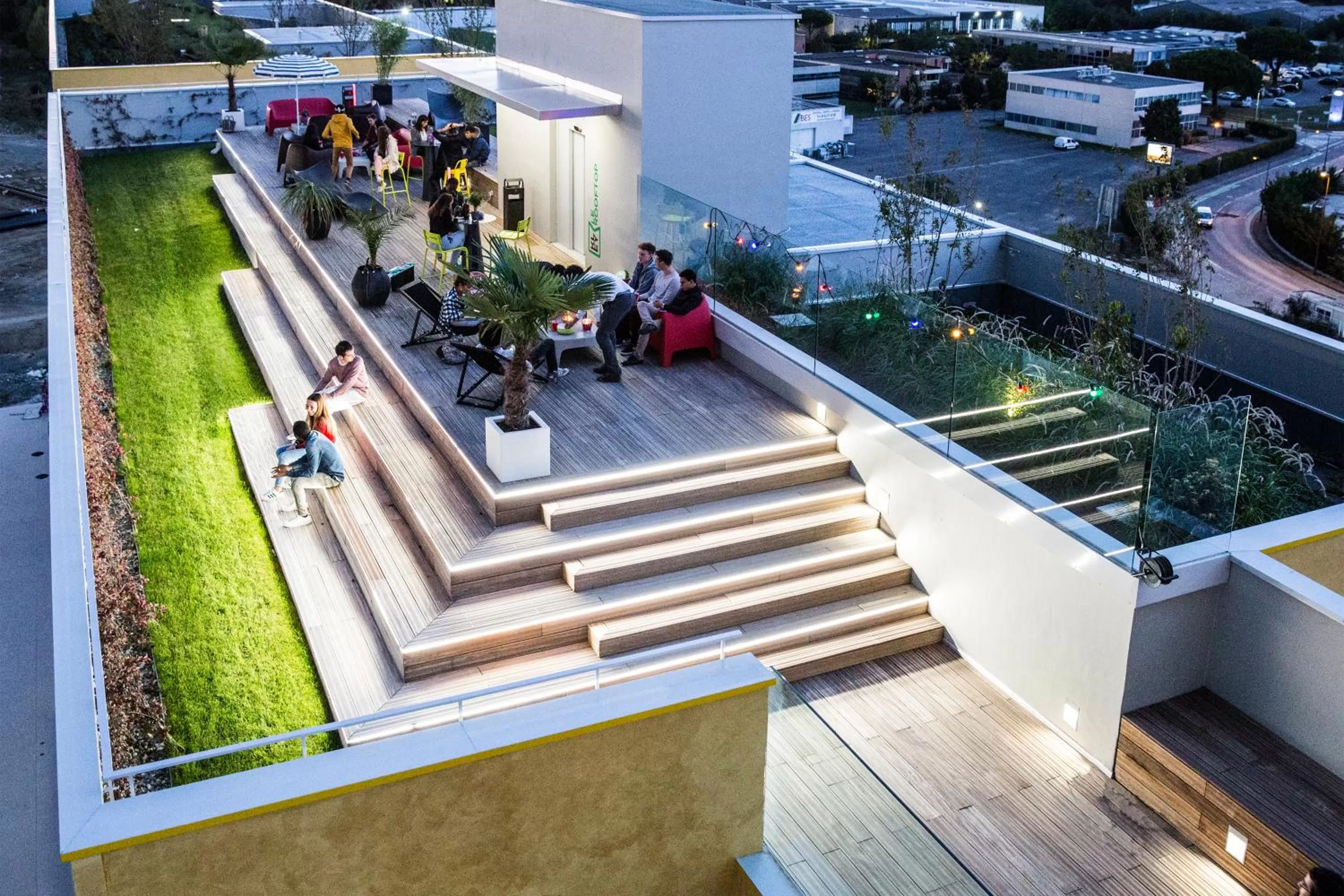 Balcony/Terrace in Résidence Kley Toulouse