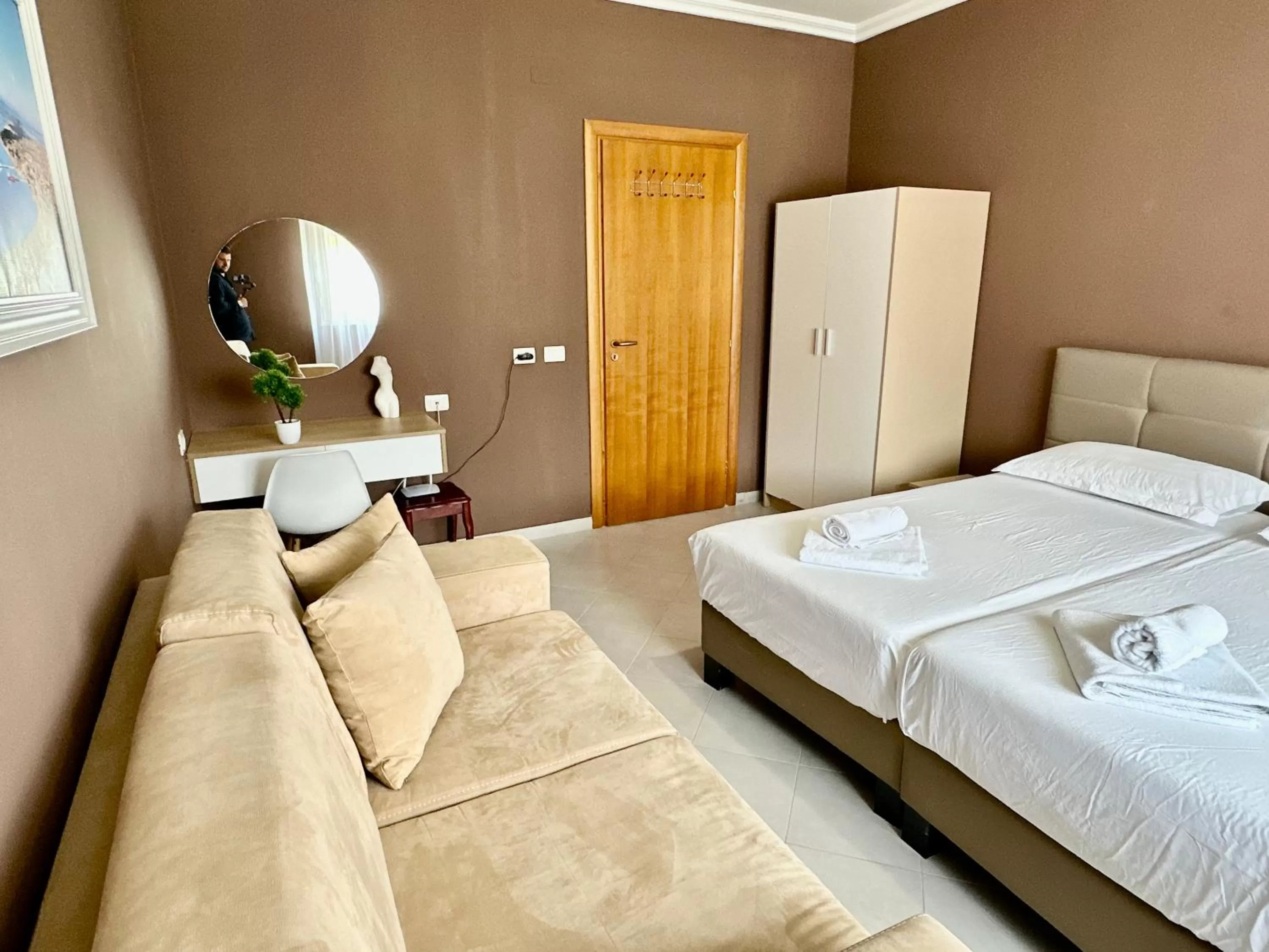 Bed in FAMILY SUITE RESIDENCE