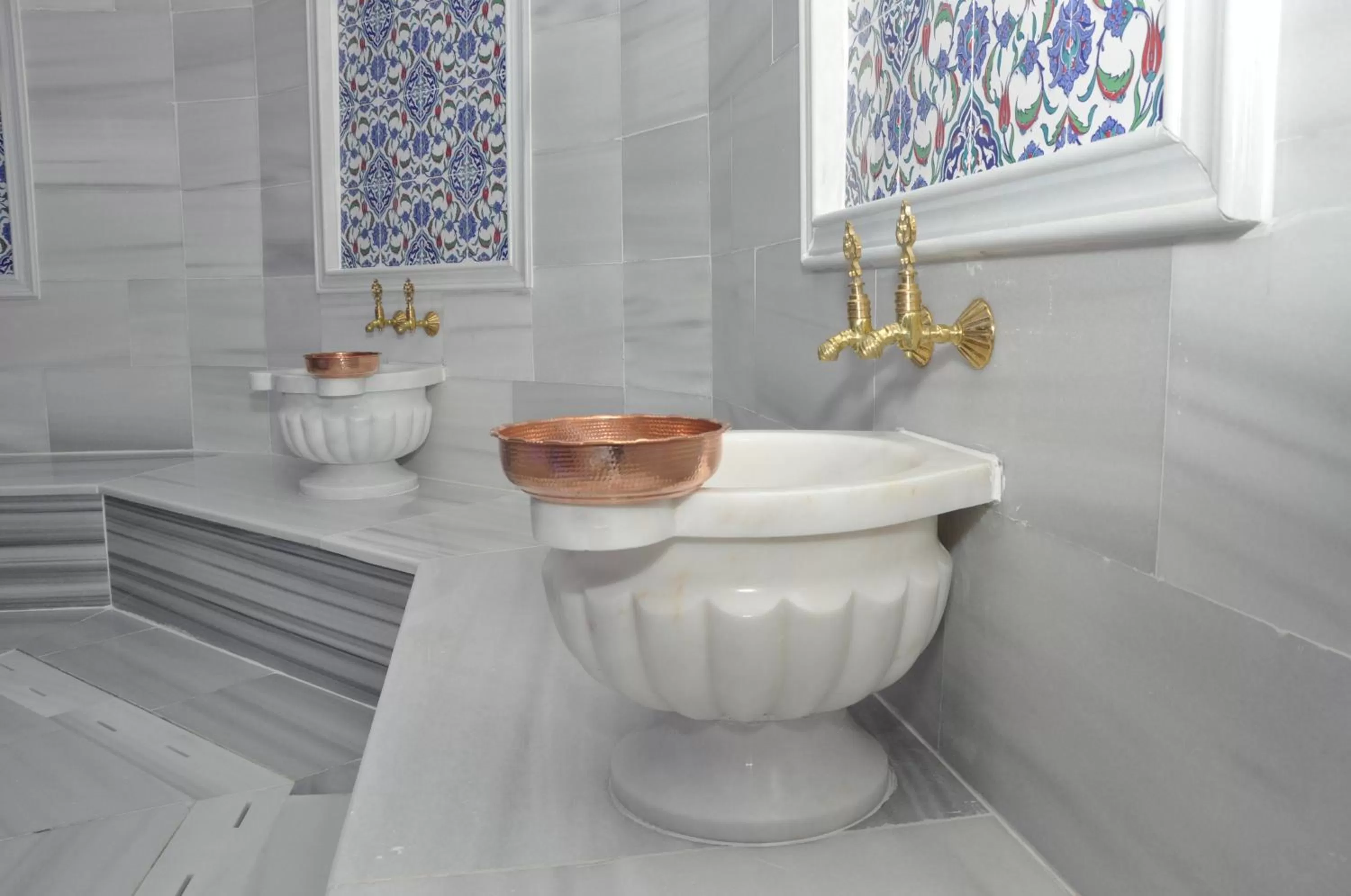 Steam room in Grand Asya Hotel