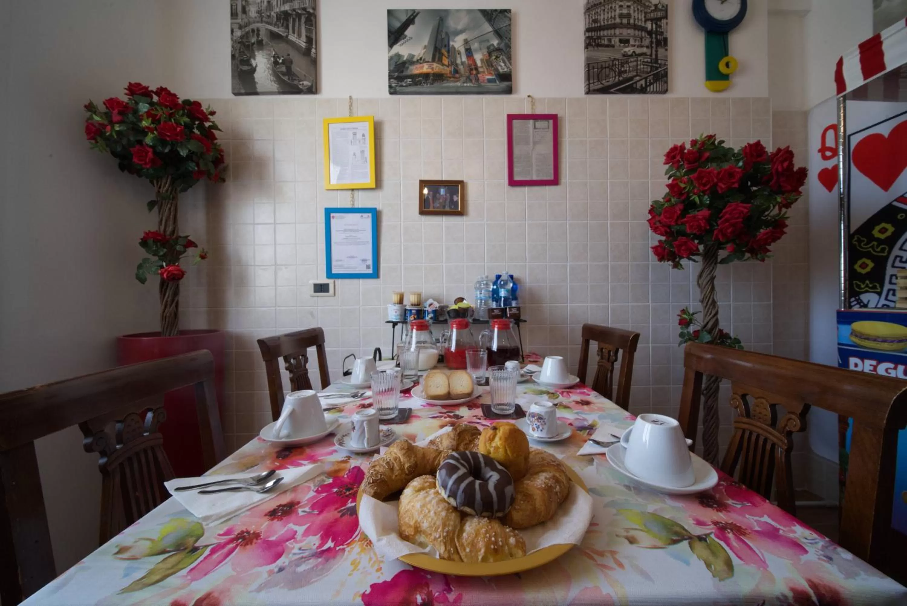 Food and drinks in B&BMagicHouse