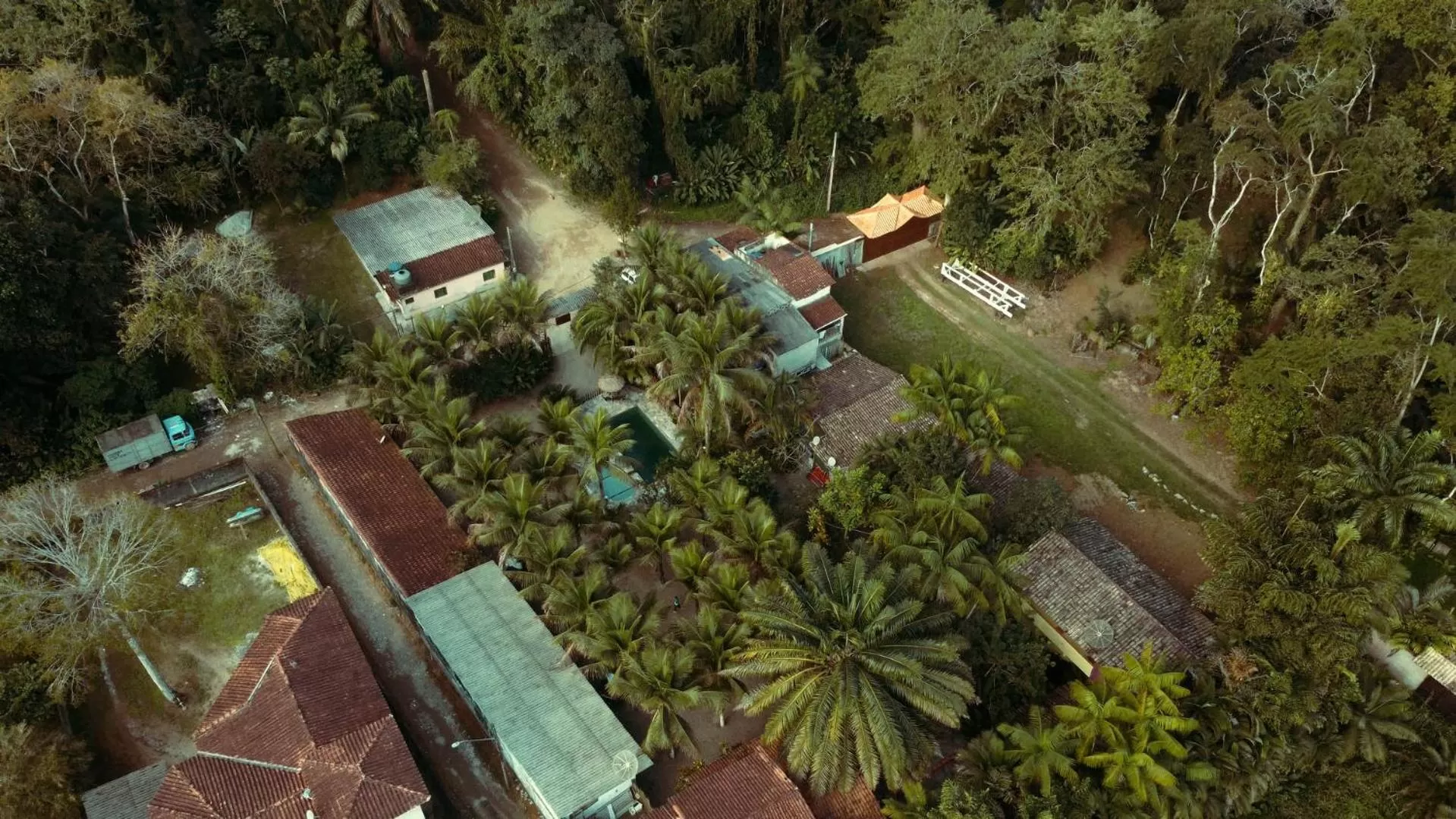 Property building, Bird's-eye View in Pousada e Hostel Marthi