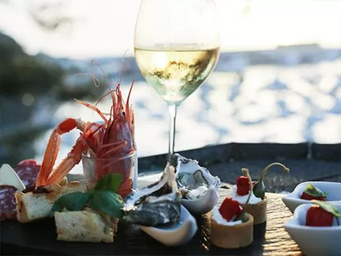 Restaurant/places to eat in Grand Hotel Dei Castelli