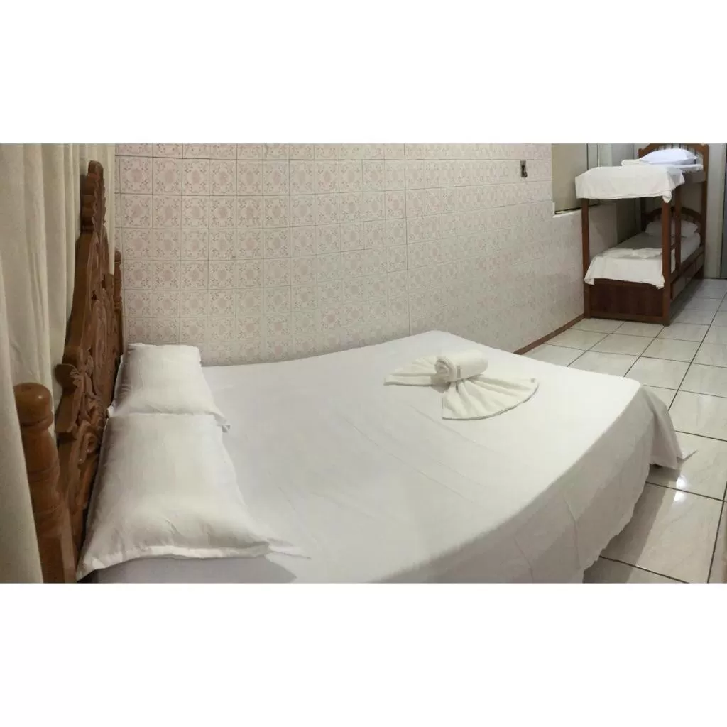 Bed in Hotel Cuiabá