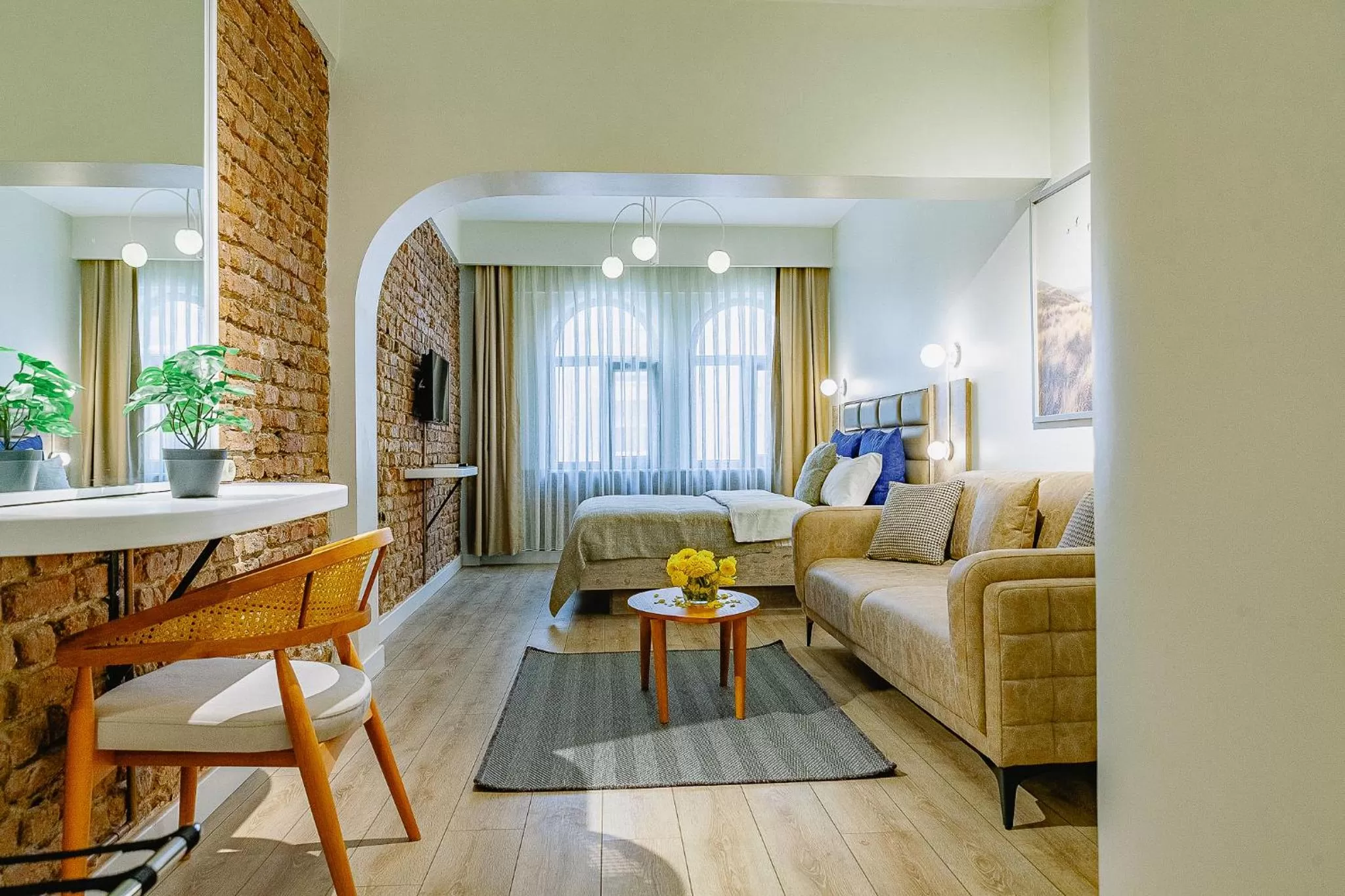 Seating area in The Wilson Galata Hotel