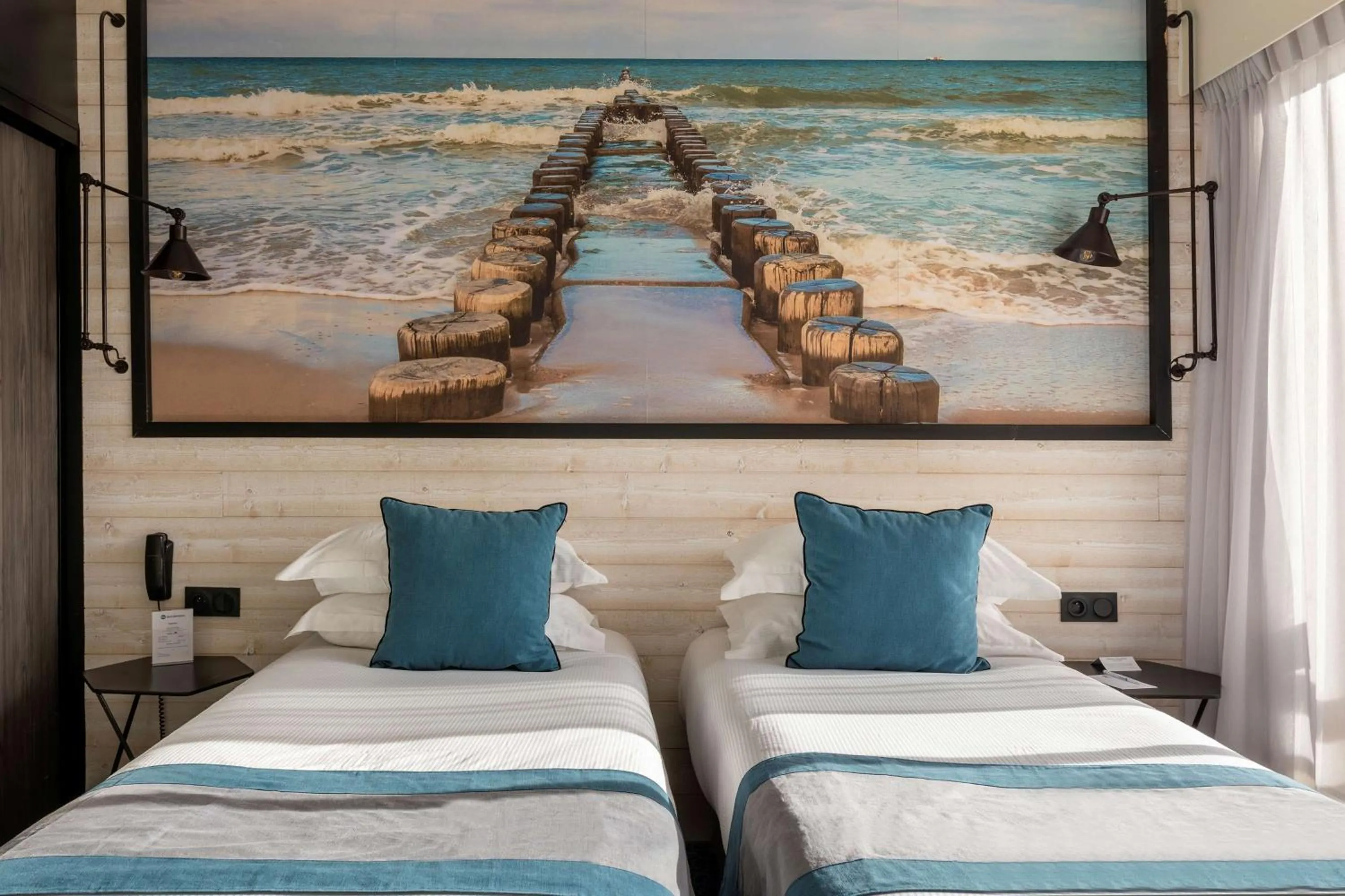 Bedroom, Bed in Best Western Plus Hotel Canet-Plage