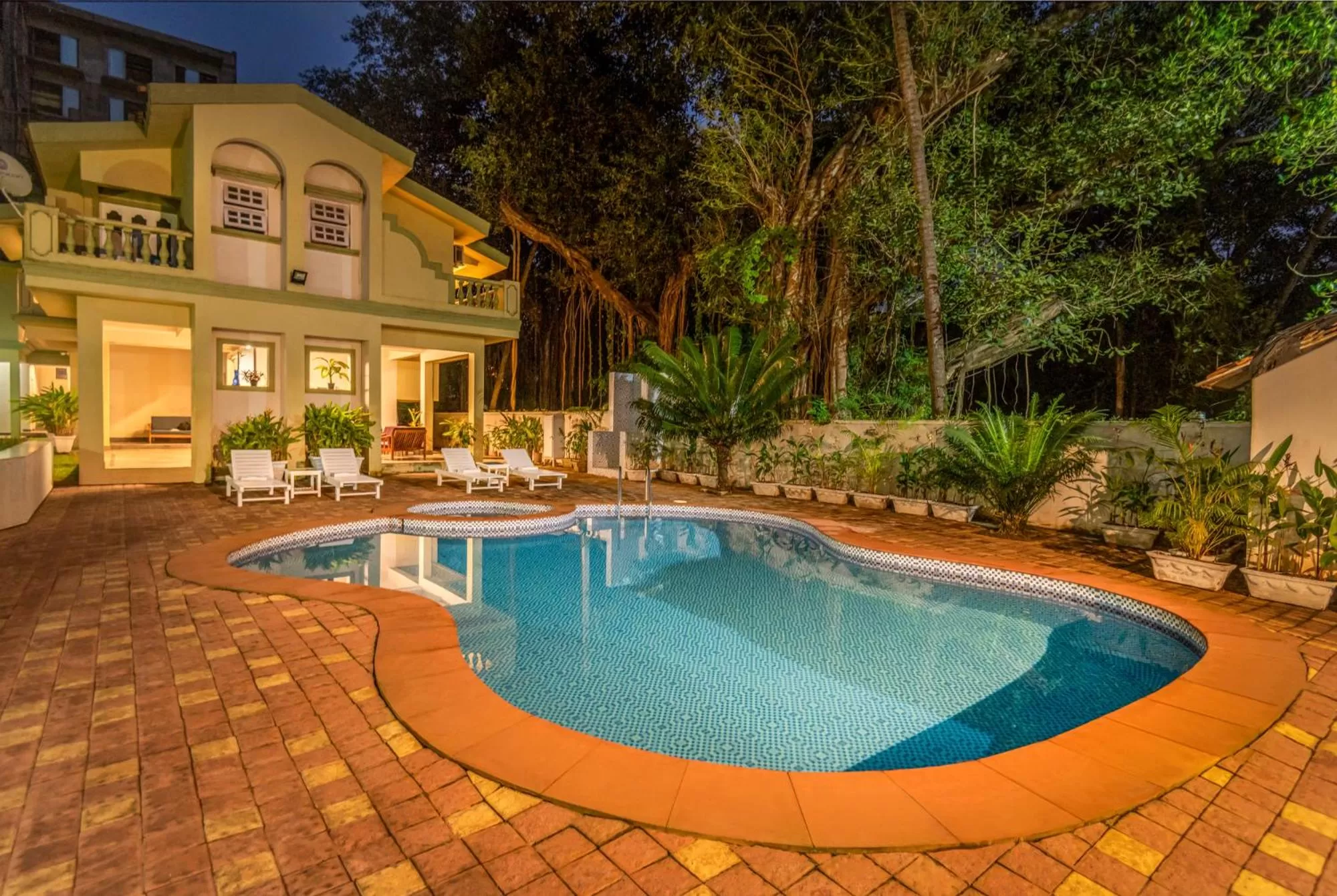 Property building, Swimming Pool in Casa Legend Economy, Calangute Goa