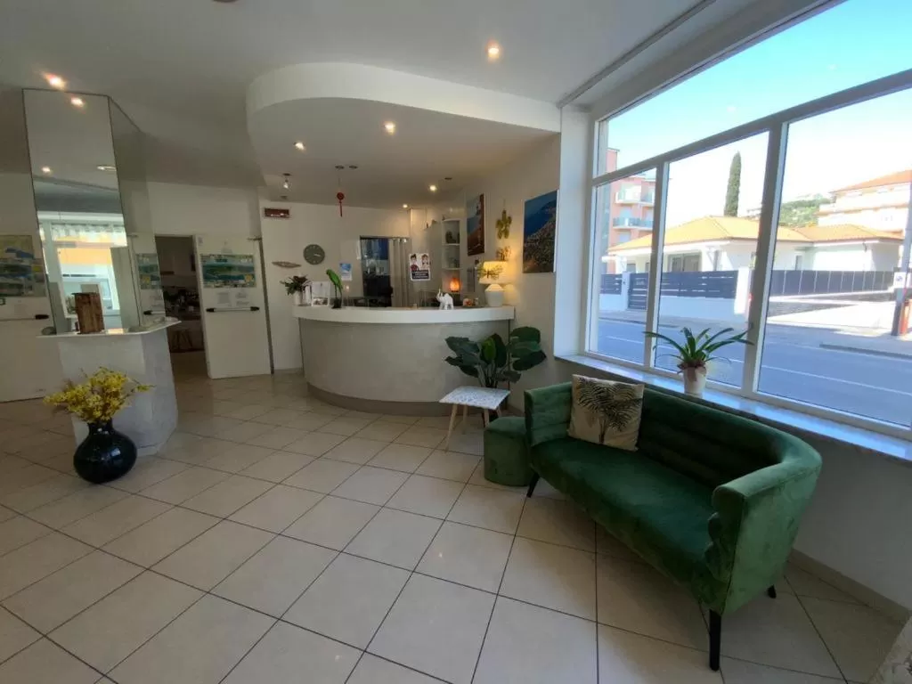 Lobby or reception in Hotel Ristorante La Marina Mhotelsgroup