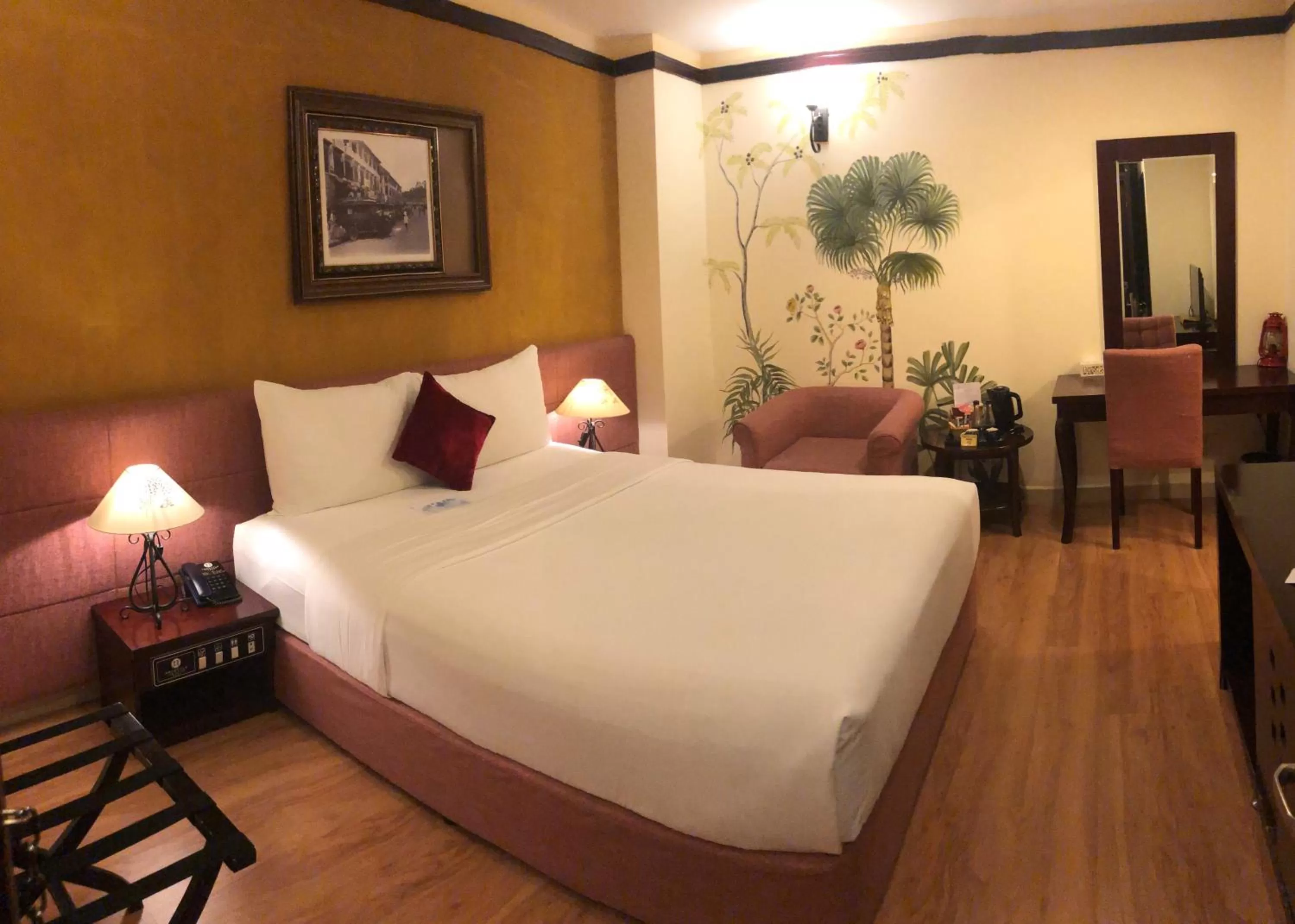 Bed in Prostyle Hotel Ho Chi Minh プロスタイルホテルホーチミン