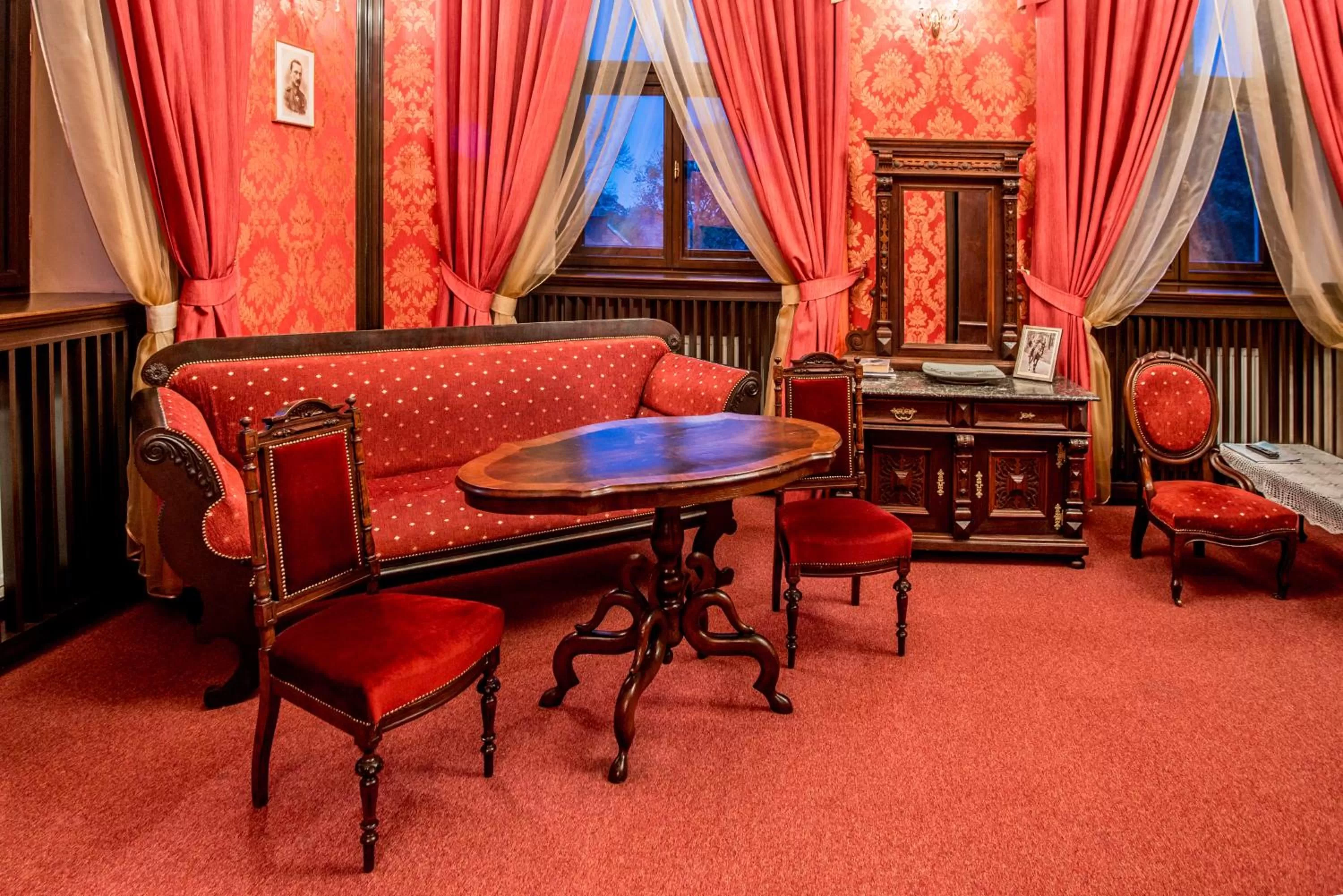 Living room, Seating Area in Zamek Uniejów