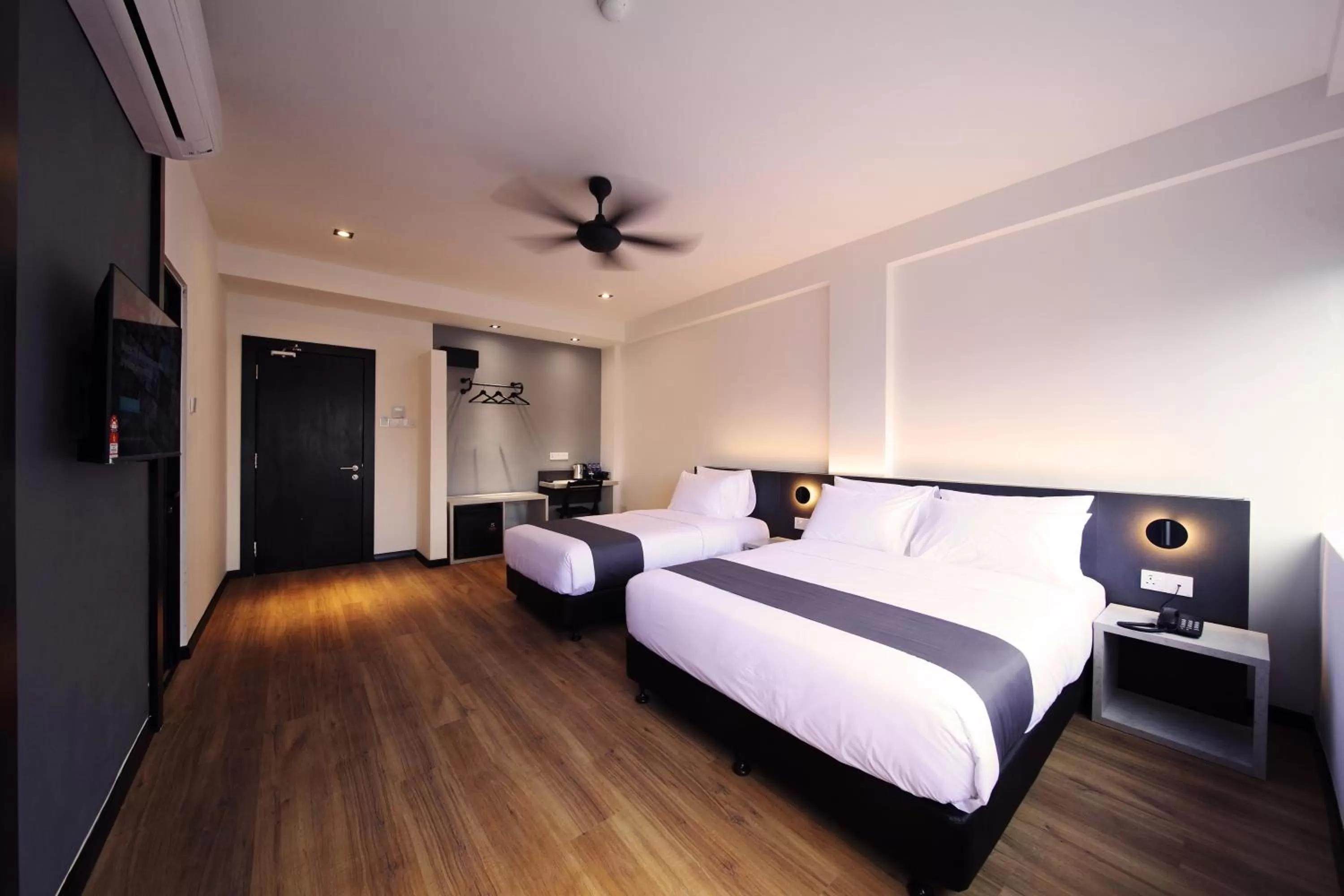 Bed in ARENA Boutique Hotel Kuala Terengganu