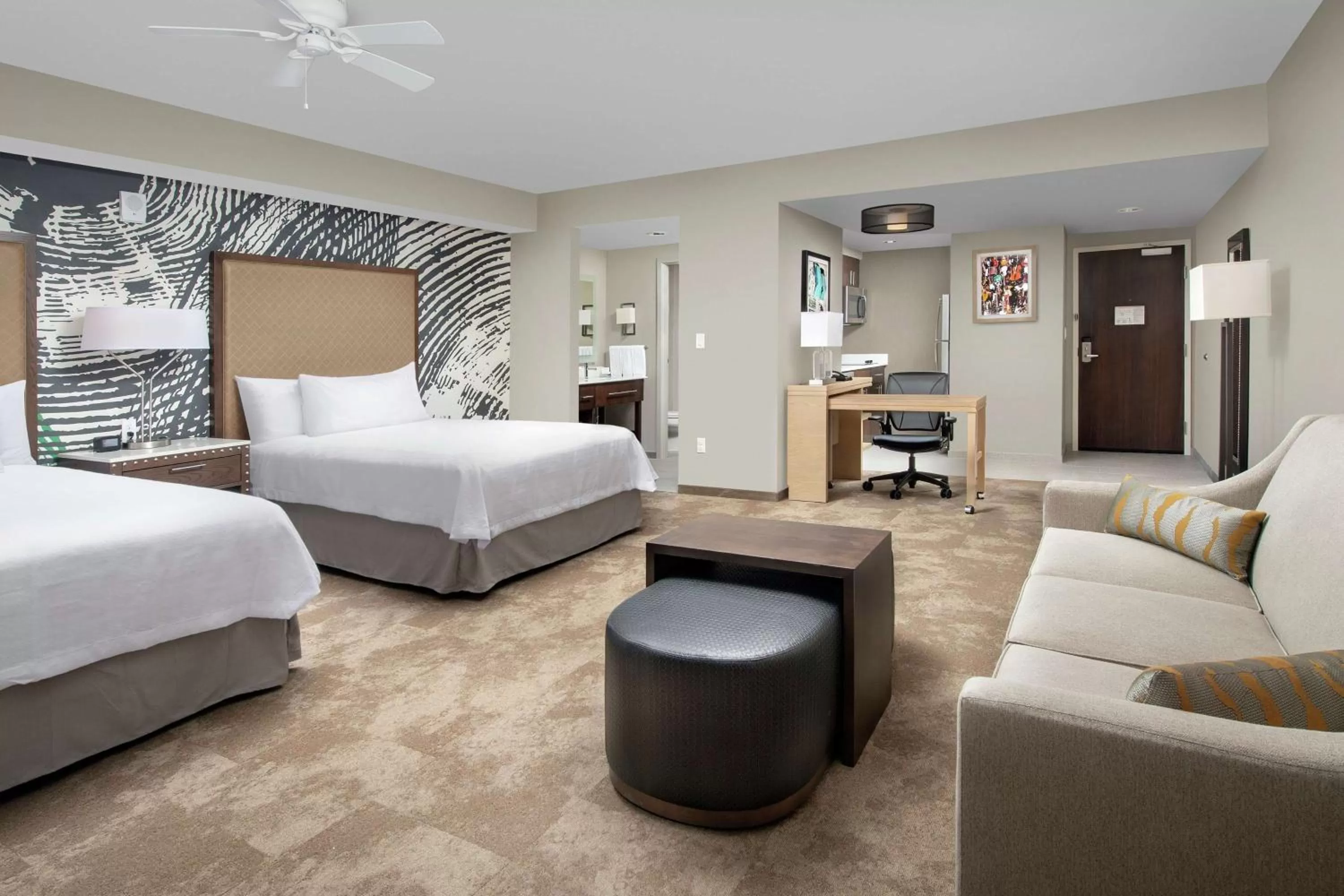 Bedroom, Bed in Homewood Suites by Hilton Austin Downtown