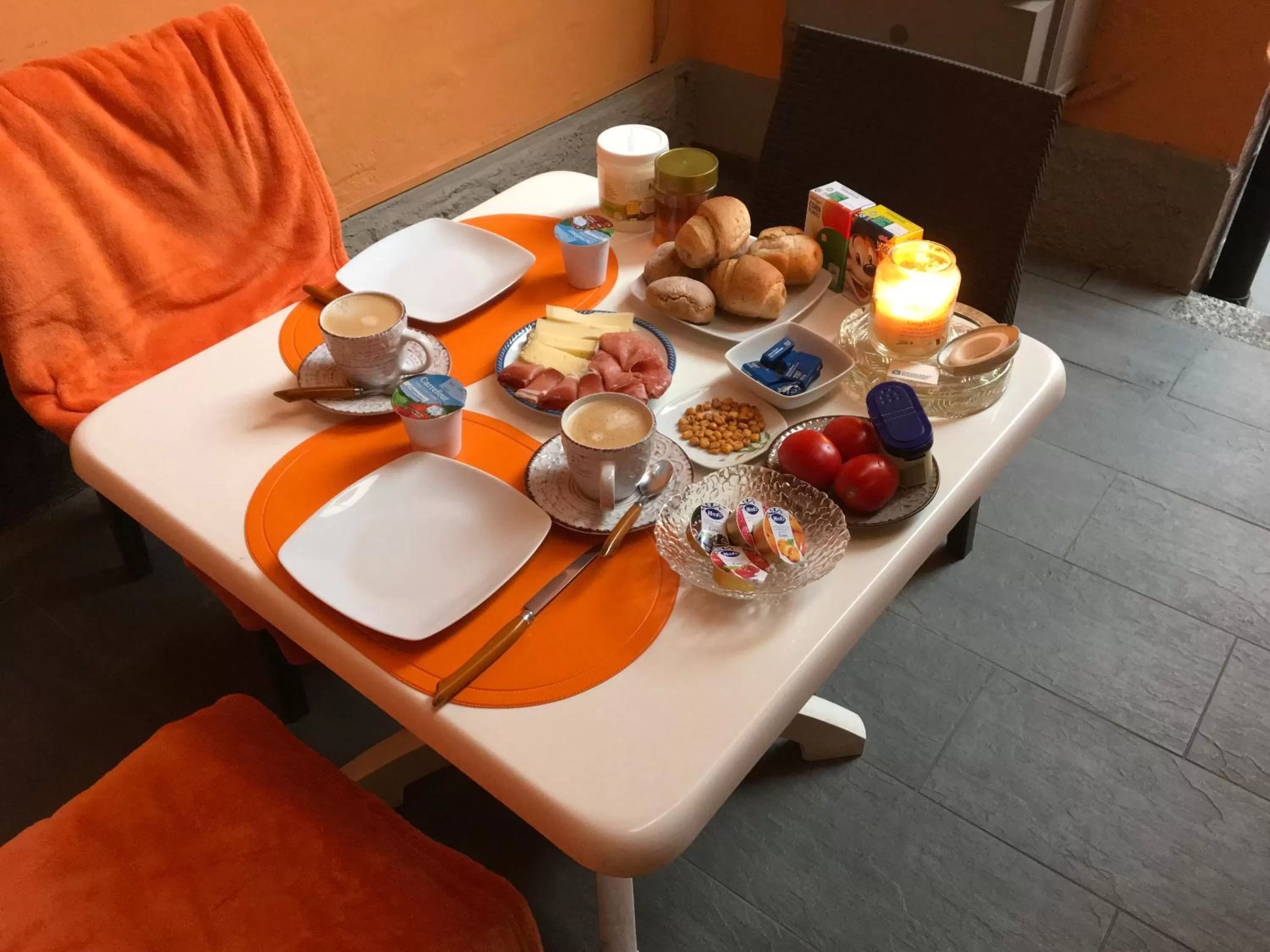 Food and drinks in B&B 21