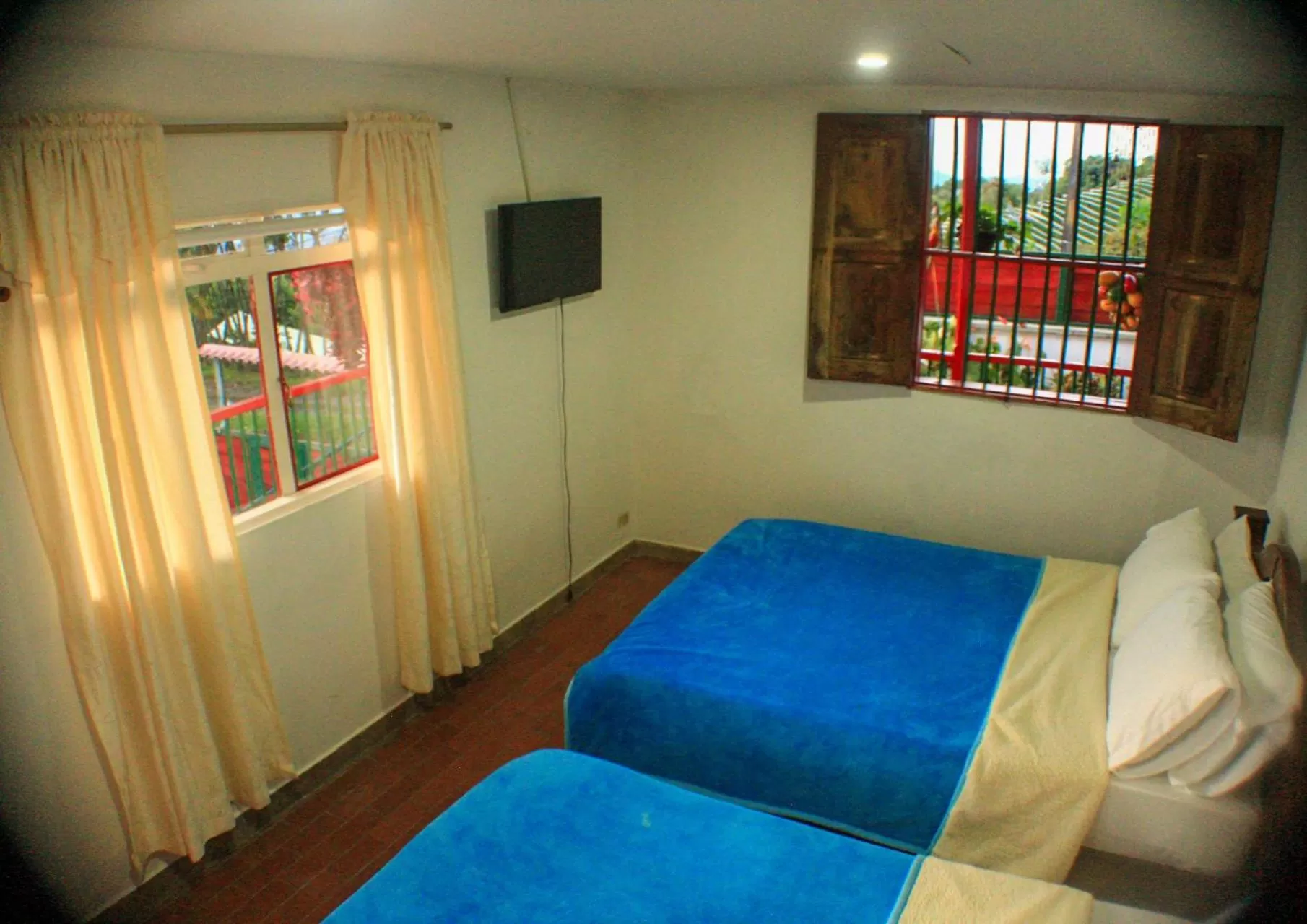 Bed, Seating Area in Eco Lodge La Juanita