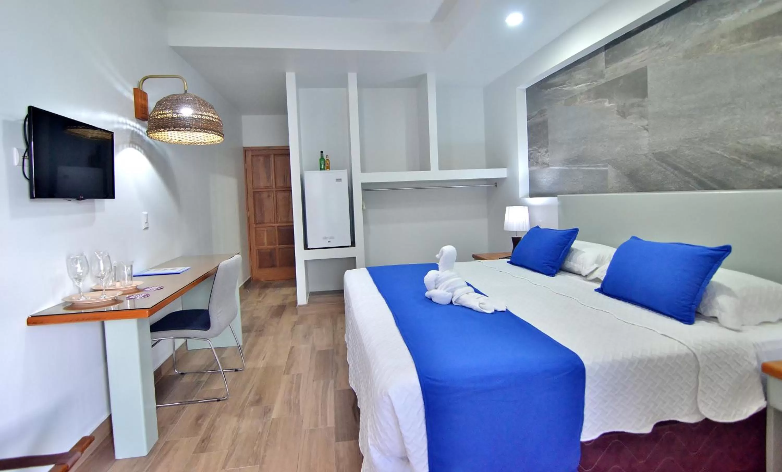 Bed in Hotel Casazul