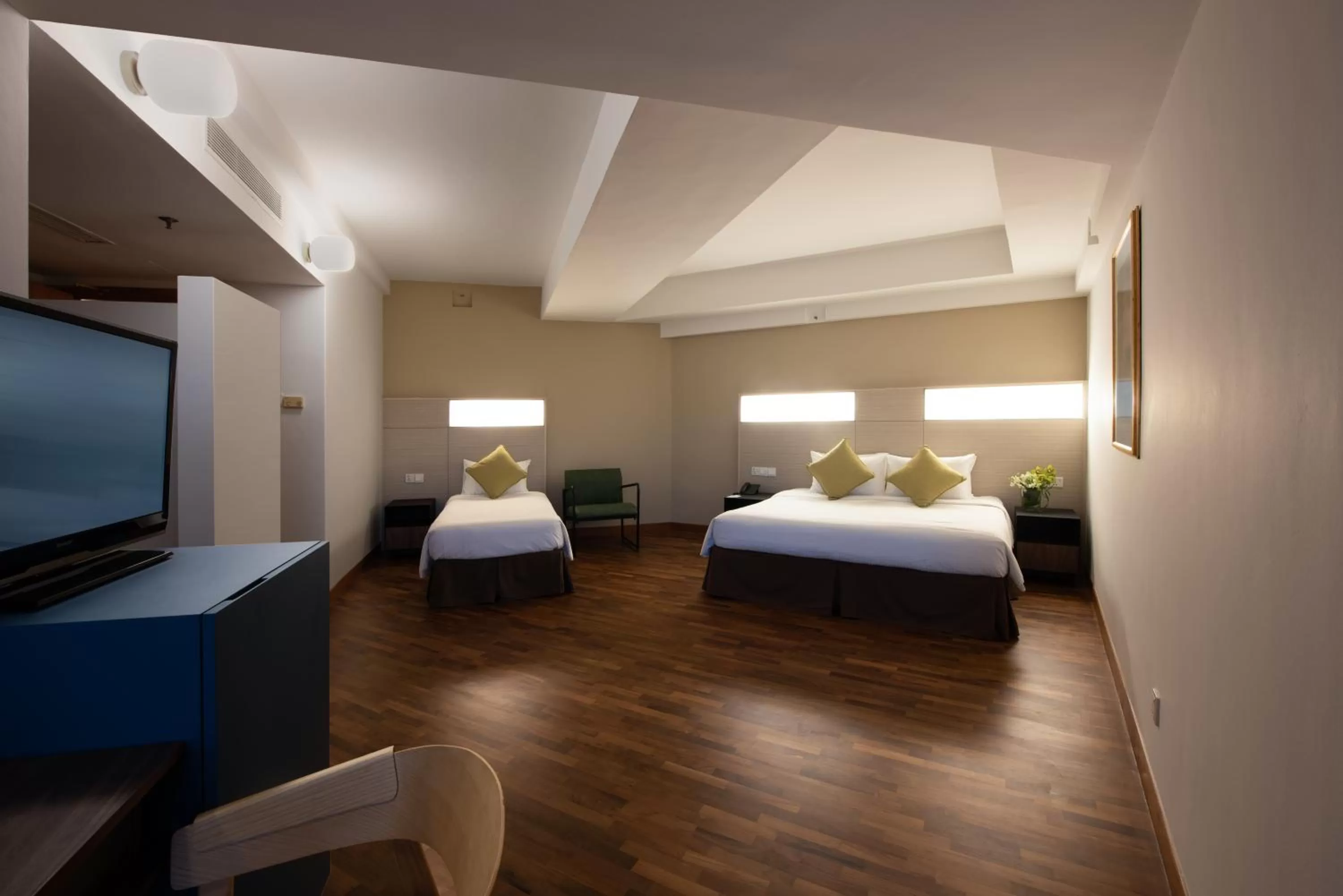 Photo of the whole room, Bed in YWCA Fort Canning