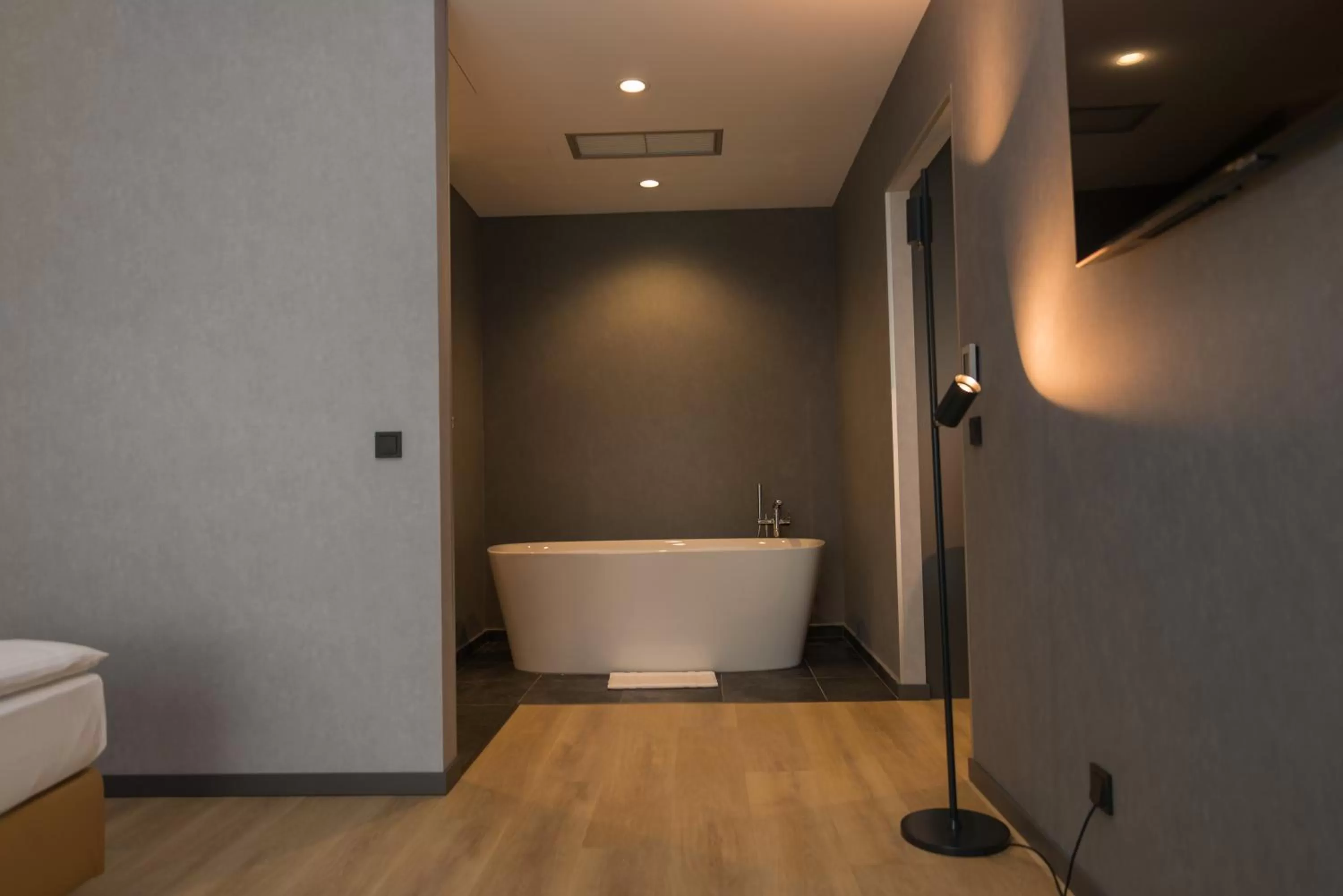 Bathroom in mk hotel tirana